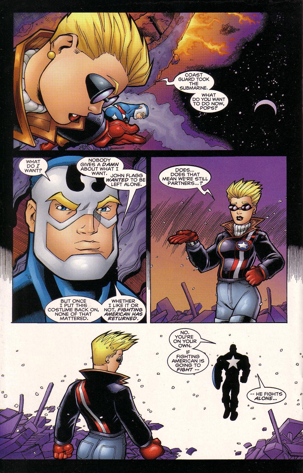 Read online Fighting American: Rules of the Game comic -  Issue #3 - 24