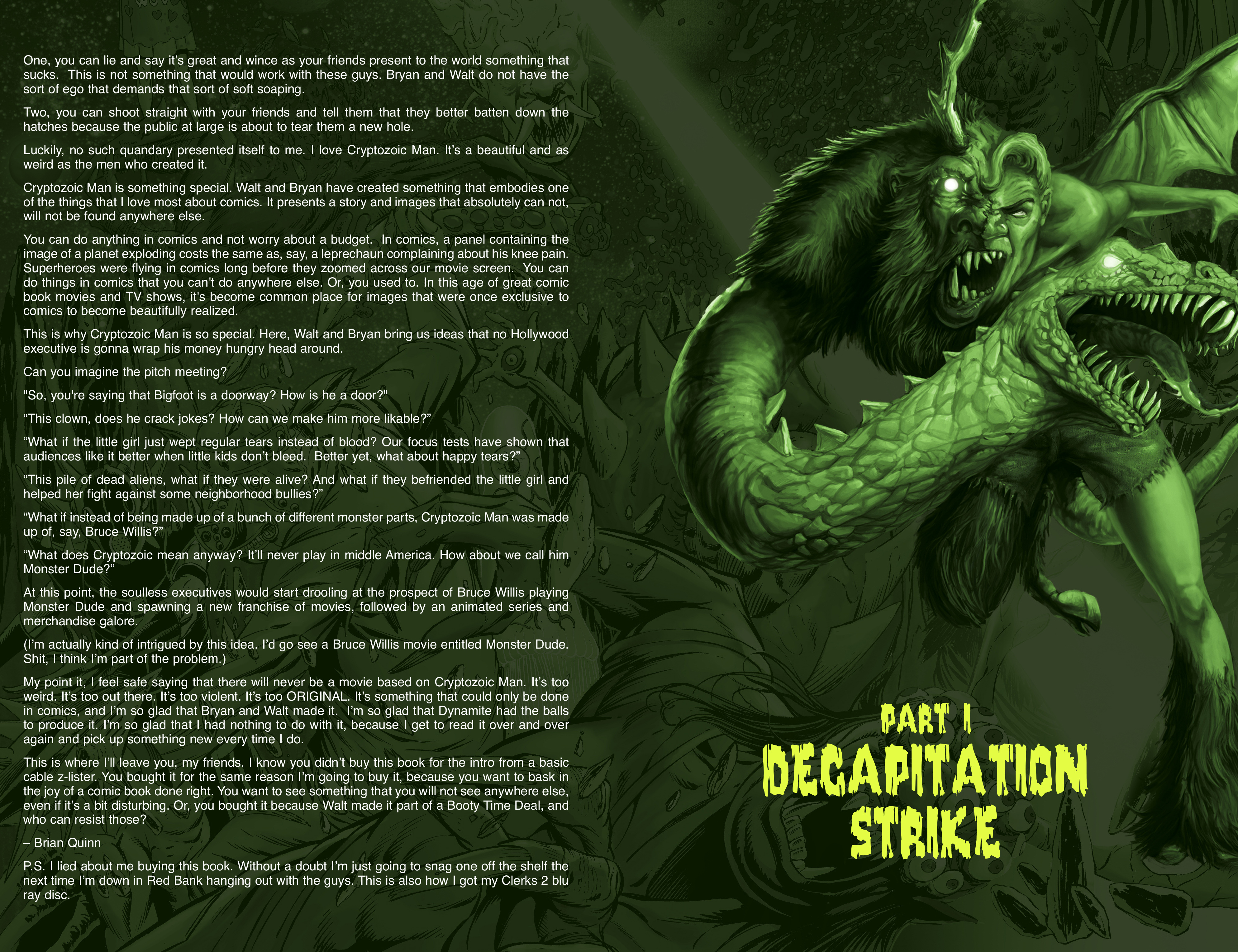 Read online Cryptozoic Man comic -  Issue # _TPB - 5