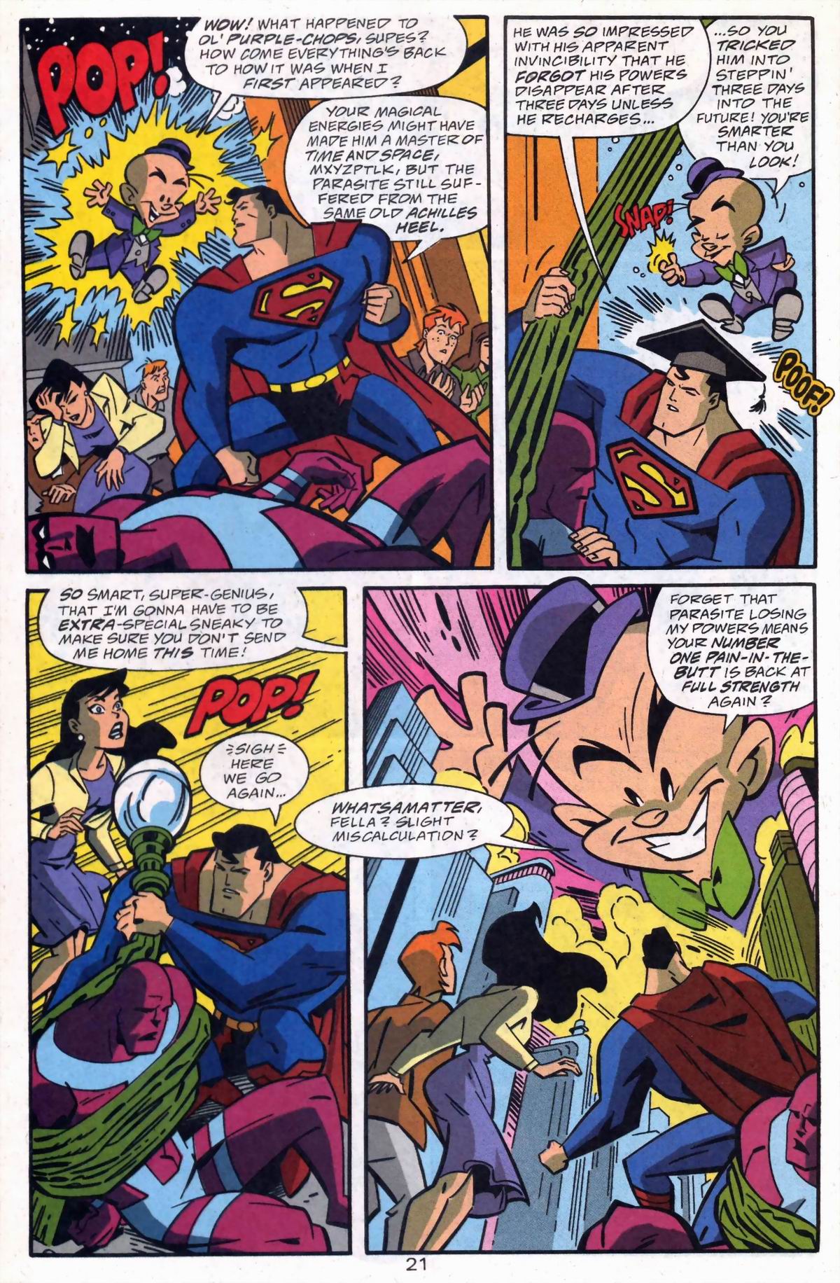Read online Superman Adventures comic -  Issue #38 - 22