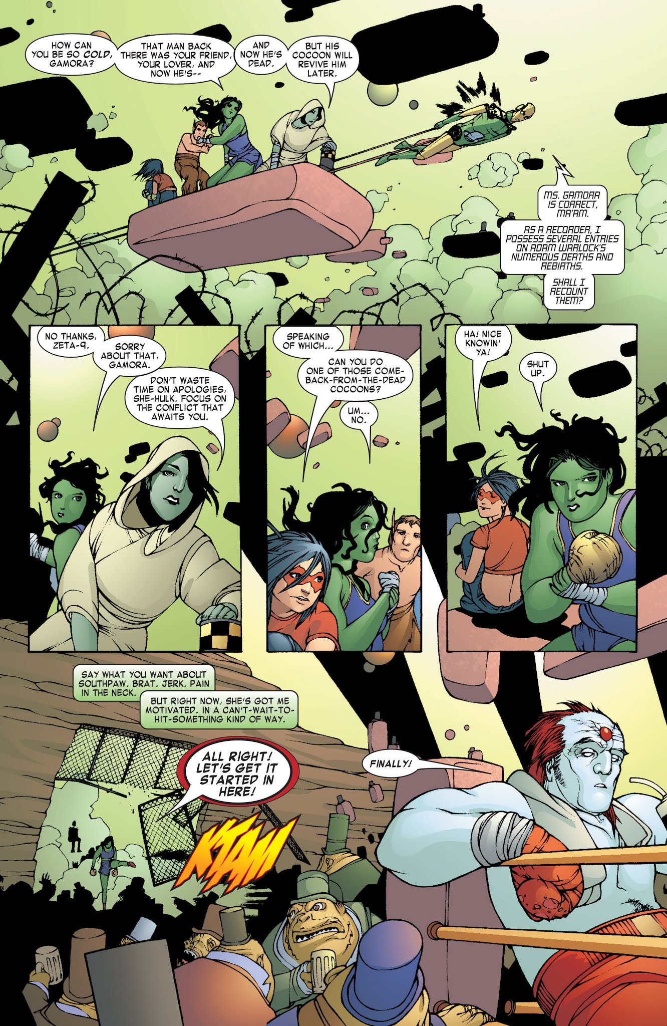Read online Guardians of the Galaxy: Road to Annihilation comic -  Issue # TPB 1 (Part 5) - 19