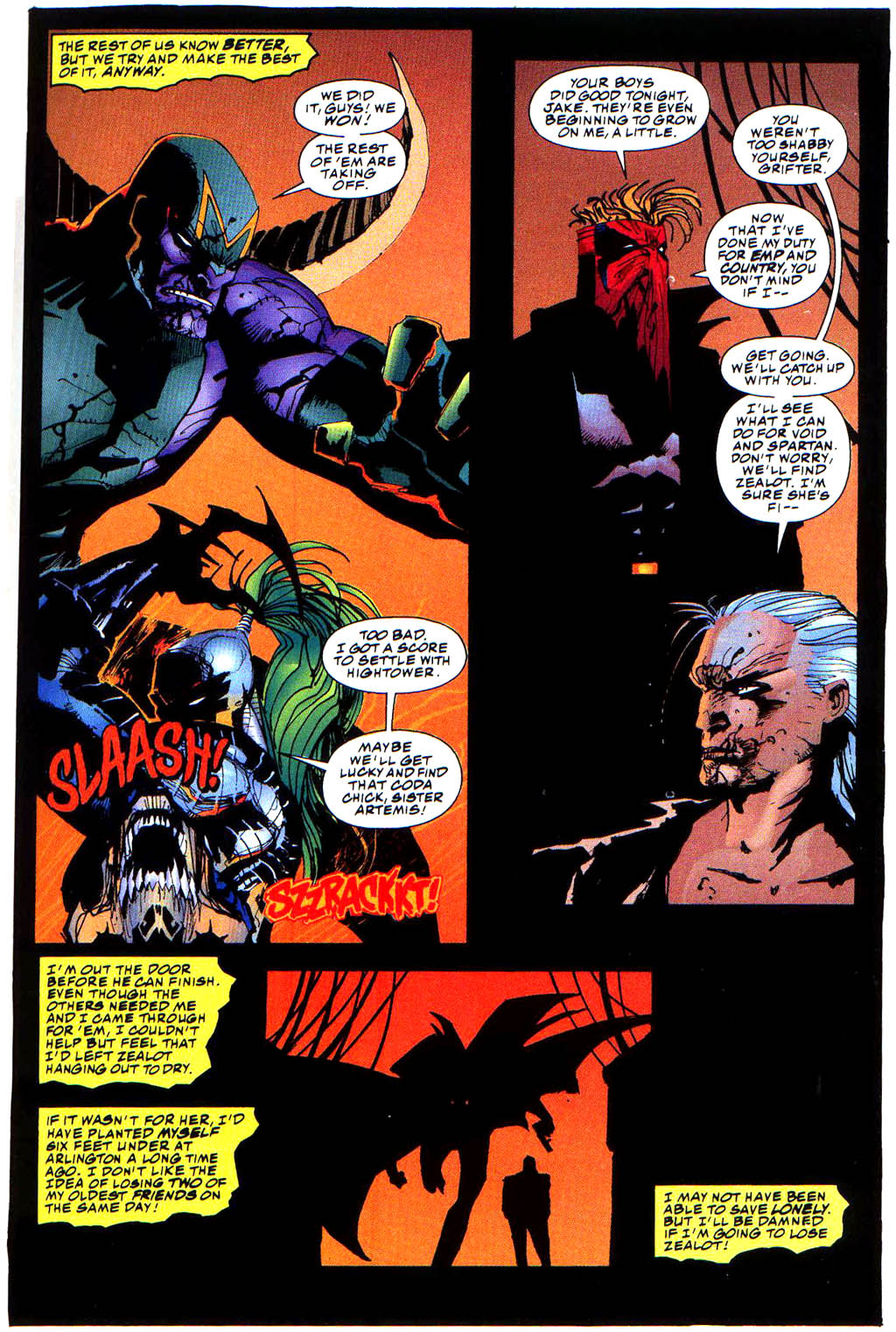 WildC.A.T.s Trilogy issue 3 - Page 17