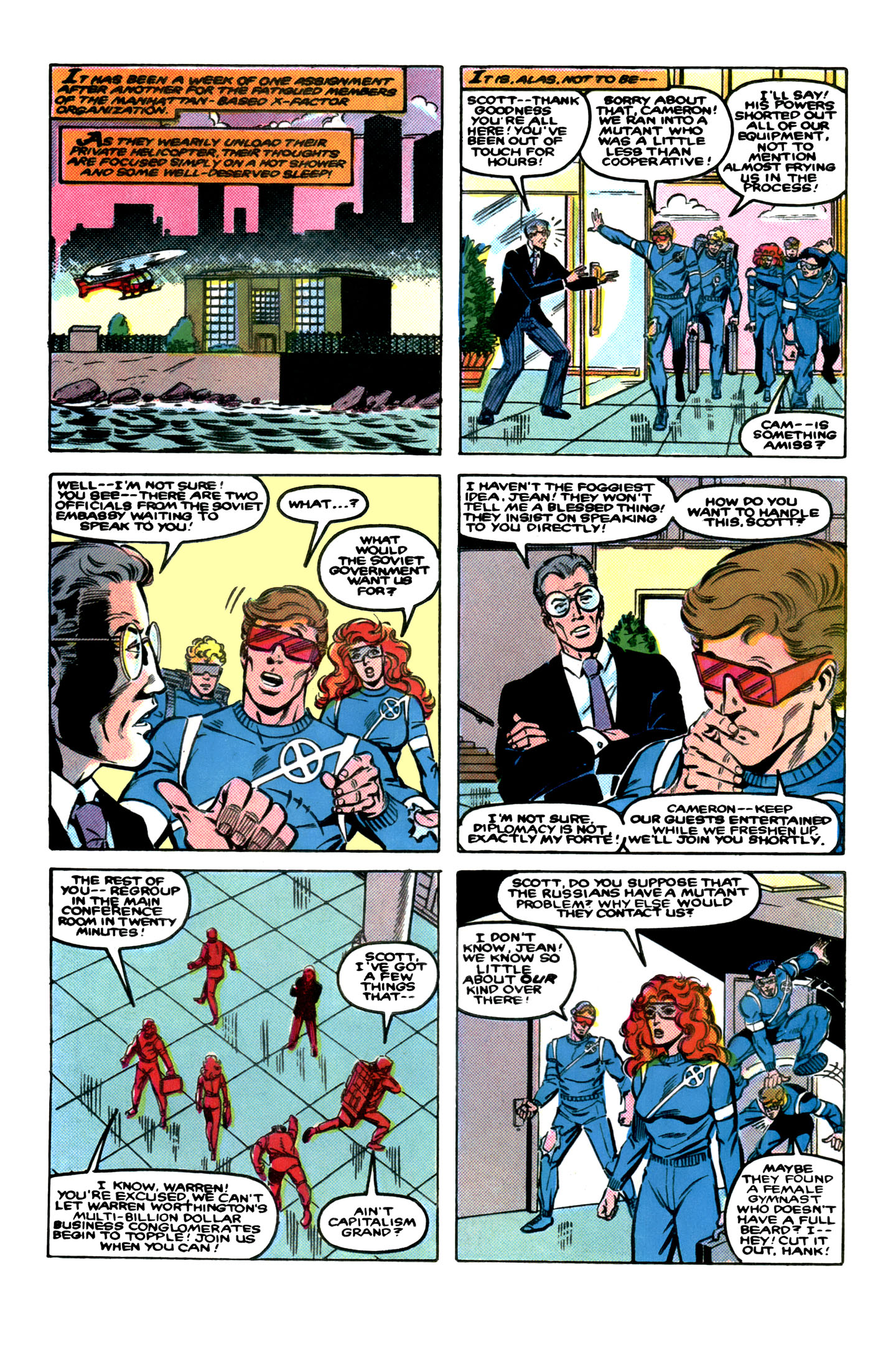 Read online X-Factor (1986) comic -  Issue # _ Annual 1 - 4