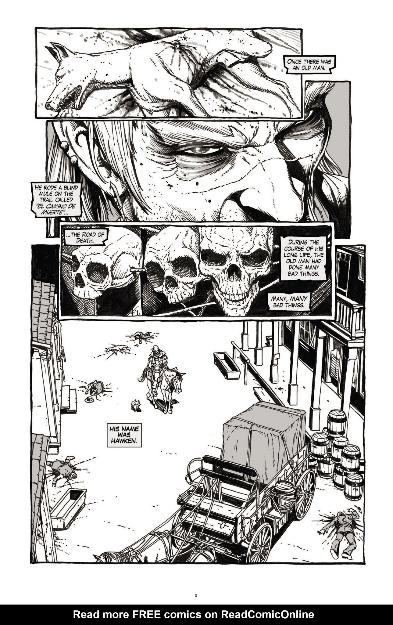 Read online Hawken comic -  Issue #6 - 3