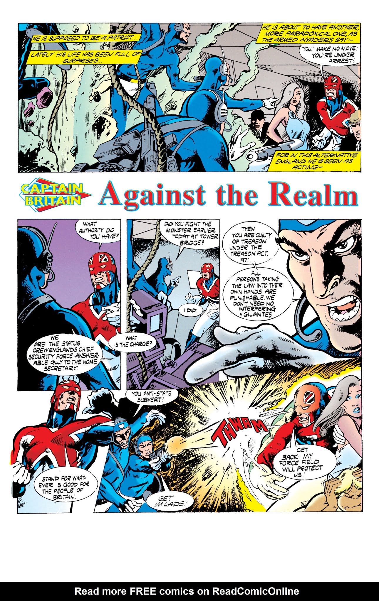 Read online Captain Britain (2011) comic -  Issue # TPB (Part 2) - 7