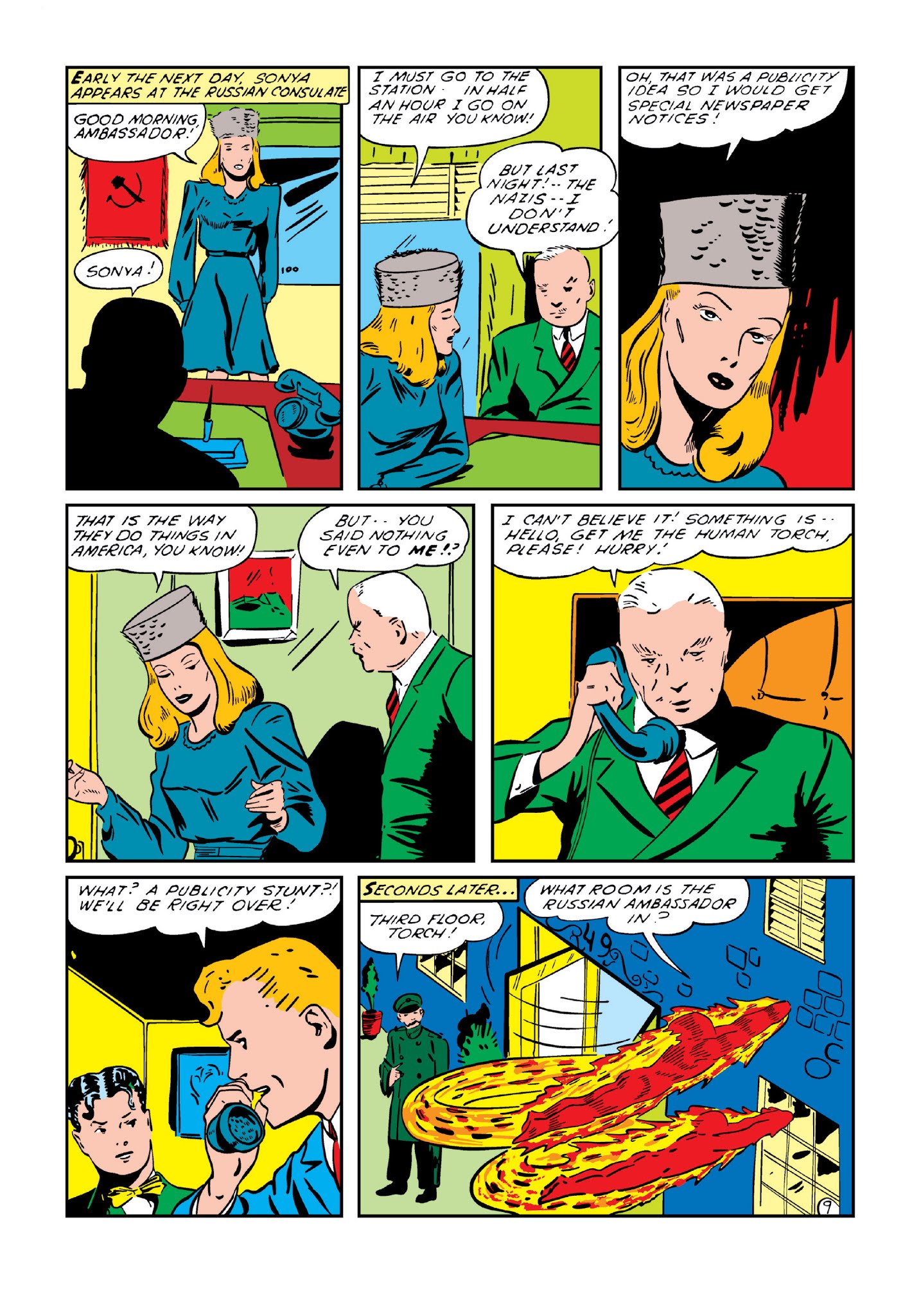Read online Marvel Masterworks: Golden Age Human Torch comic -  Issue # TPB 3 (Part 3) - 34