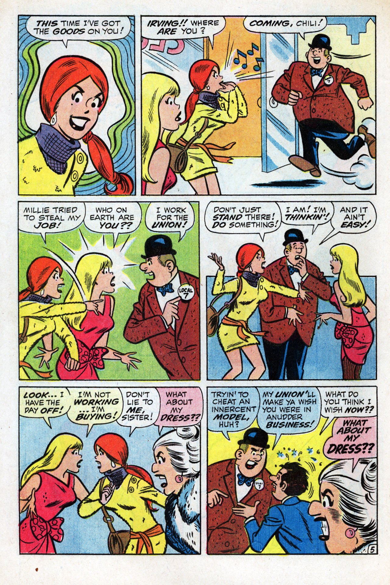 Read online Millie the Model comic -  Issue #171 - 8