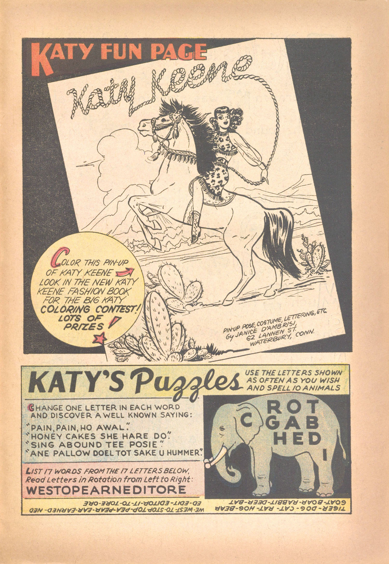 Read online Katy Keene (1949) comic -  Issue #25 - 31