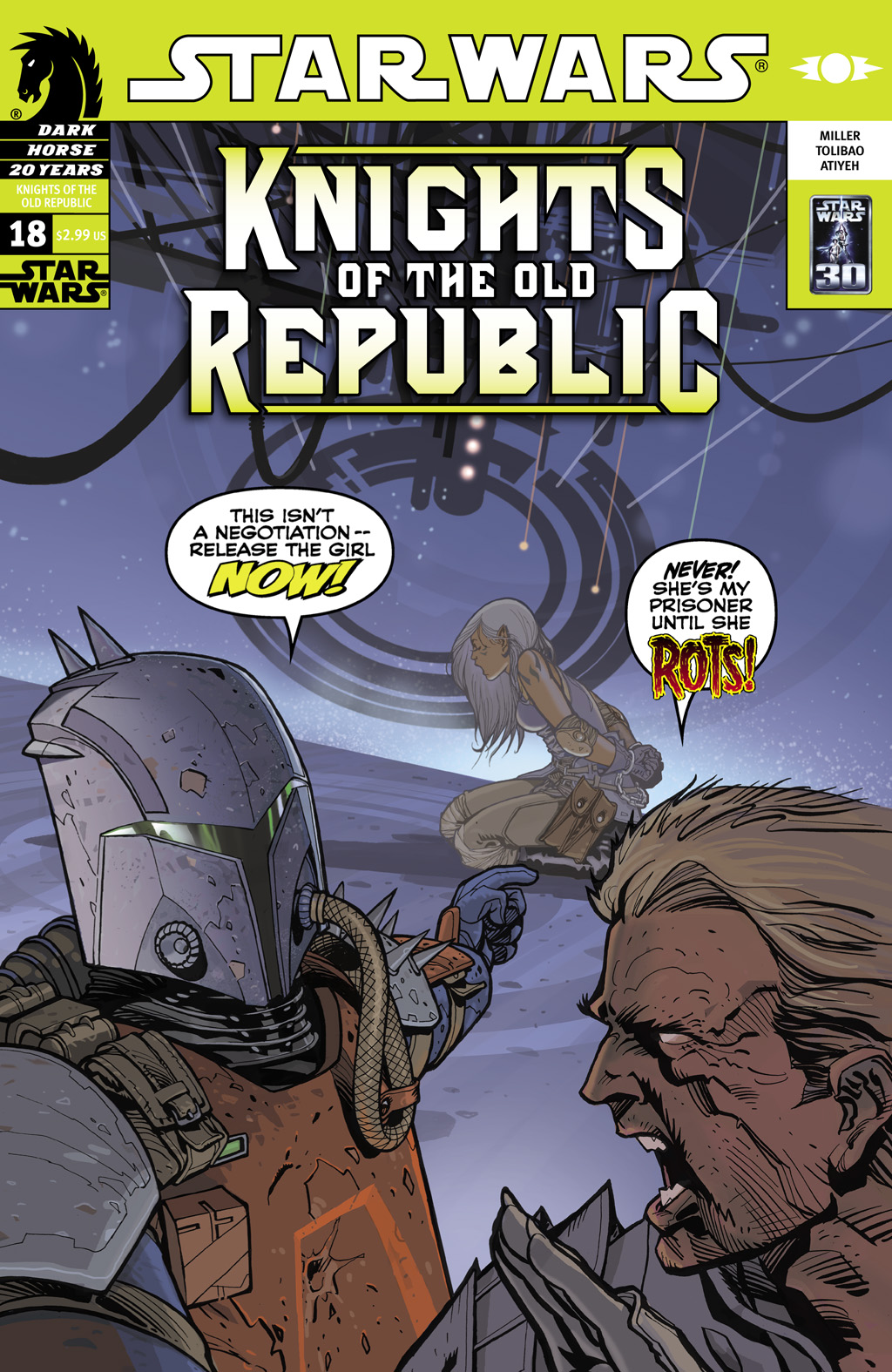 Read online Star Wars: Knights Of The Old Republic comic -  Issue #18 - 1
