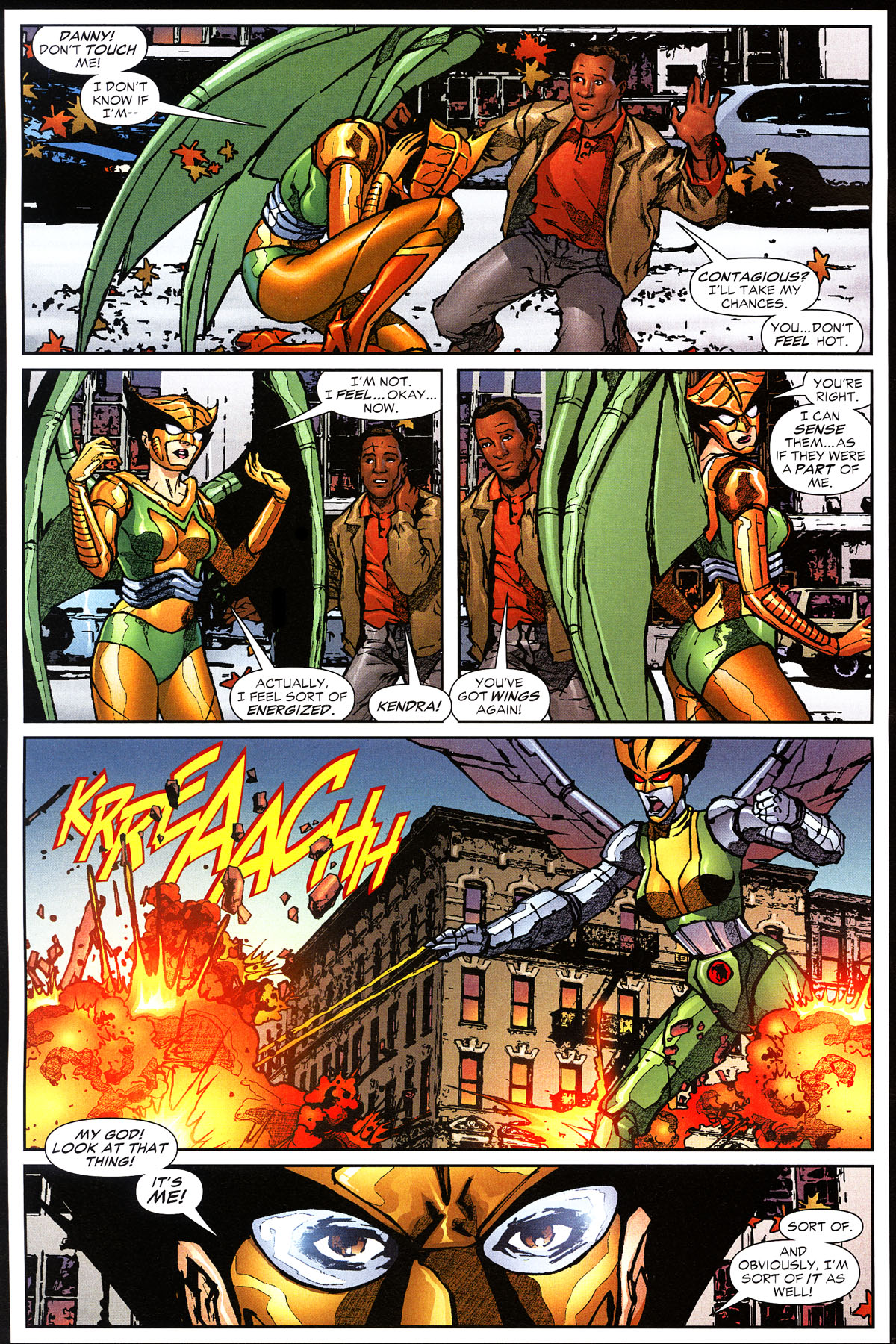 Read online Hawkgirl comic -  Issue #62 - 7