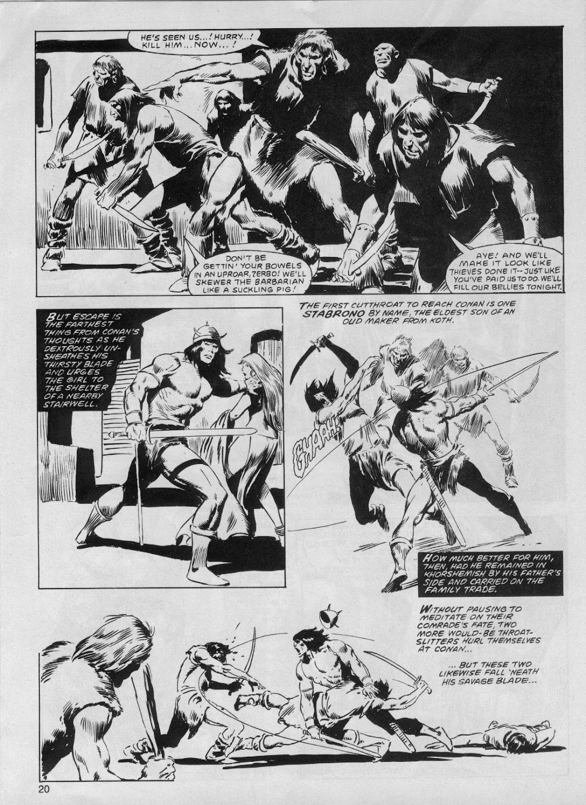 The Savage Sword Of Conan issue 61 - Page 20