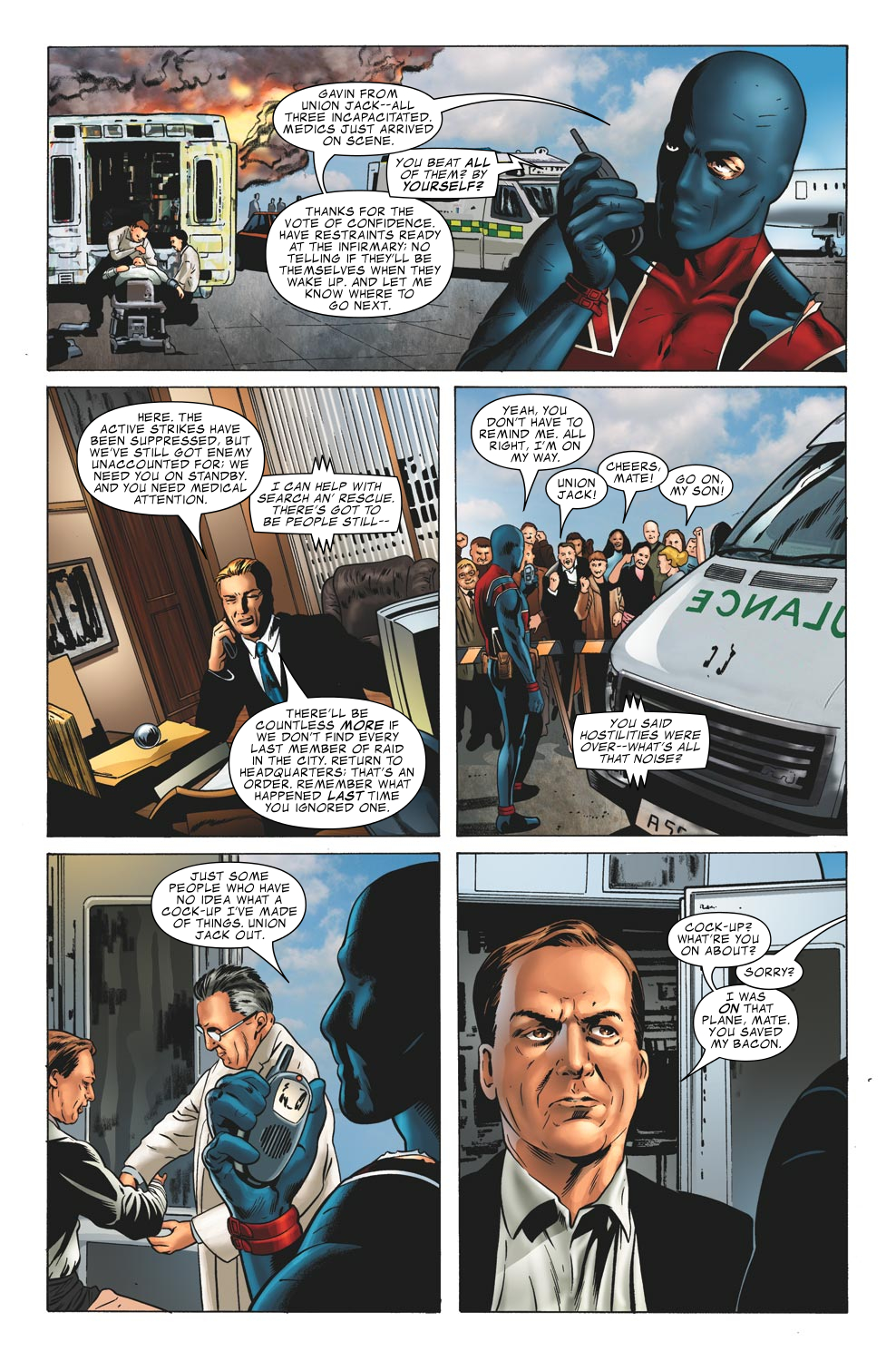 Read online Union Jack (2006) comic -  Issue #3 - 11