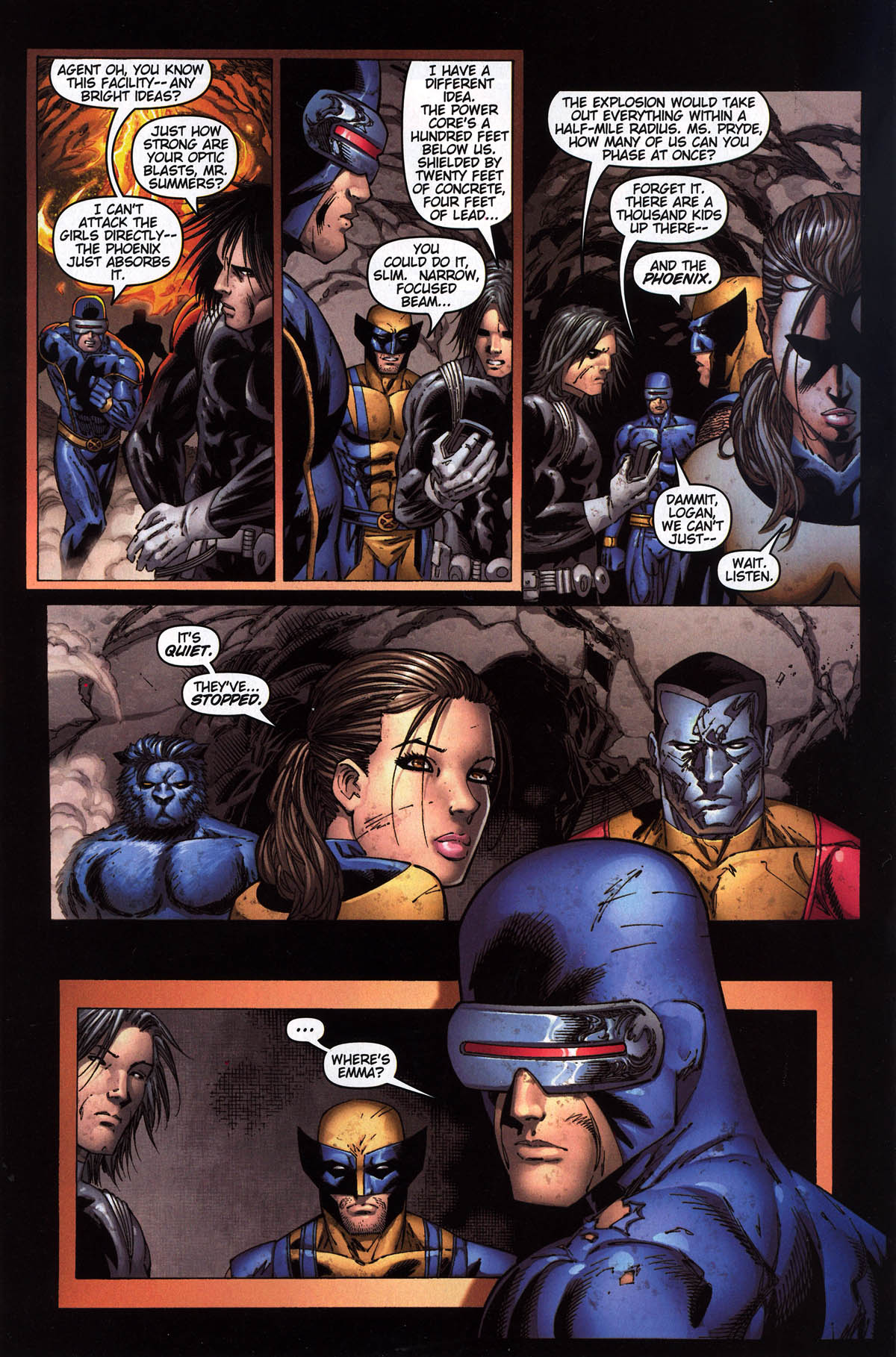 Read online X-Men: Phoenix - Warsong comic -  Issue #5 - 9