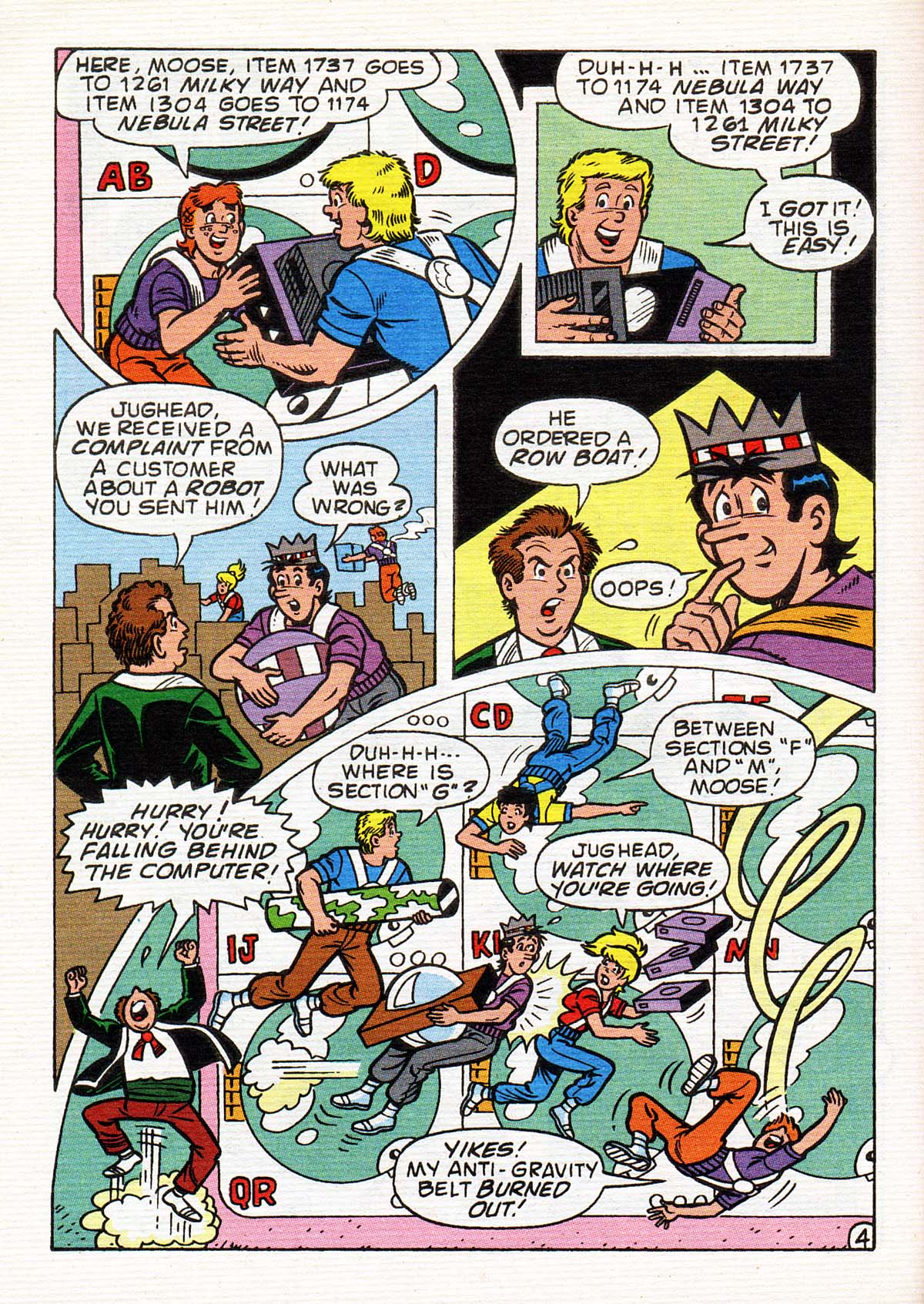 Read online Archie Digest Magazine comic -  Issue #140 - 70