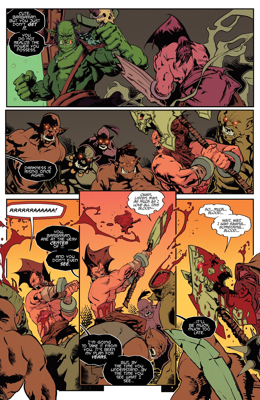 Barbaric: Axe to Grind issue 3 - Page 22