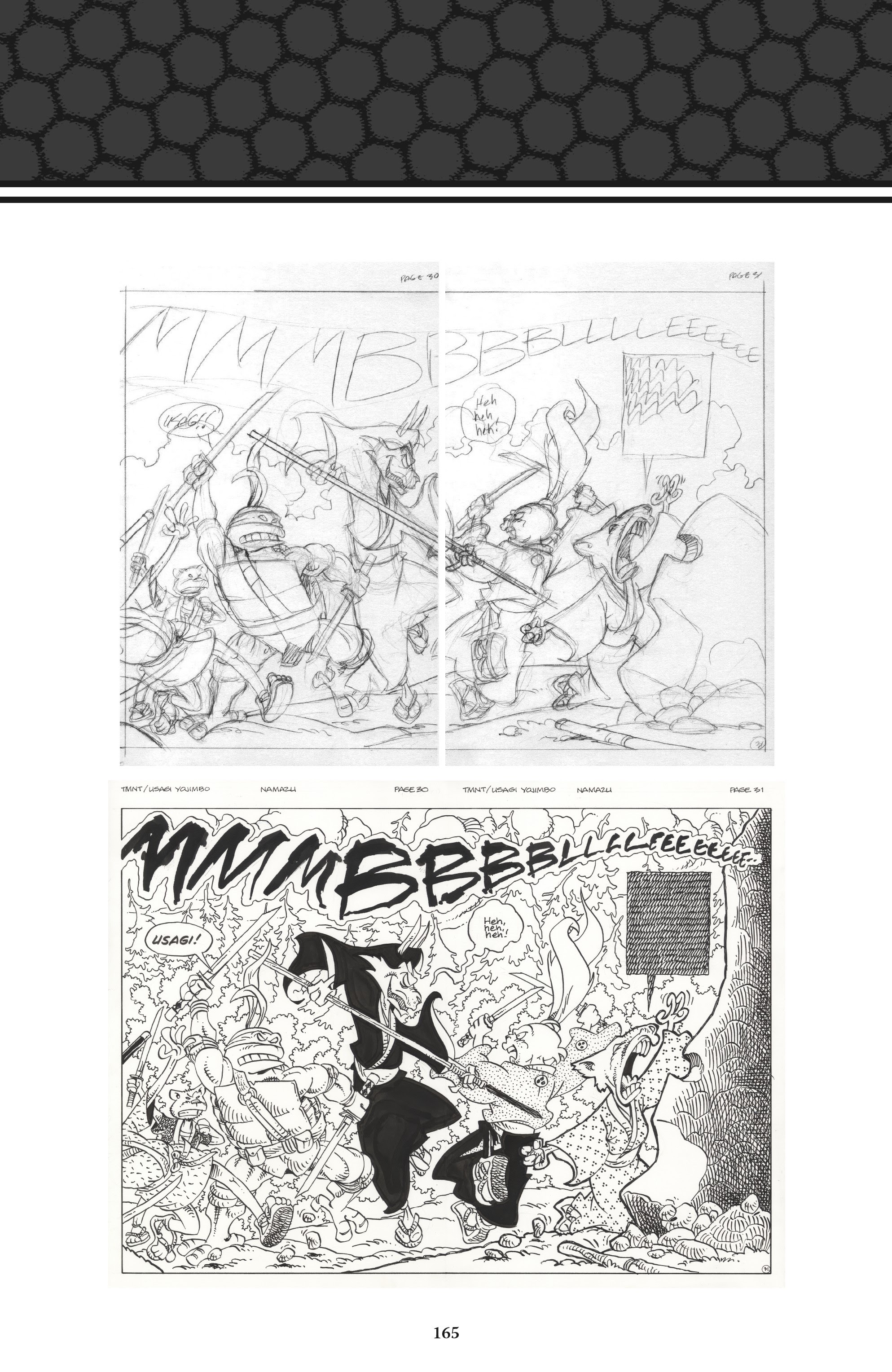Read online Usagi Yojimbo/Teenage Mutant Ninja Turtles: The Complete Collection comic -  Issue # TPB (Part 2) - 56