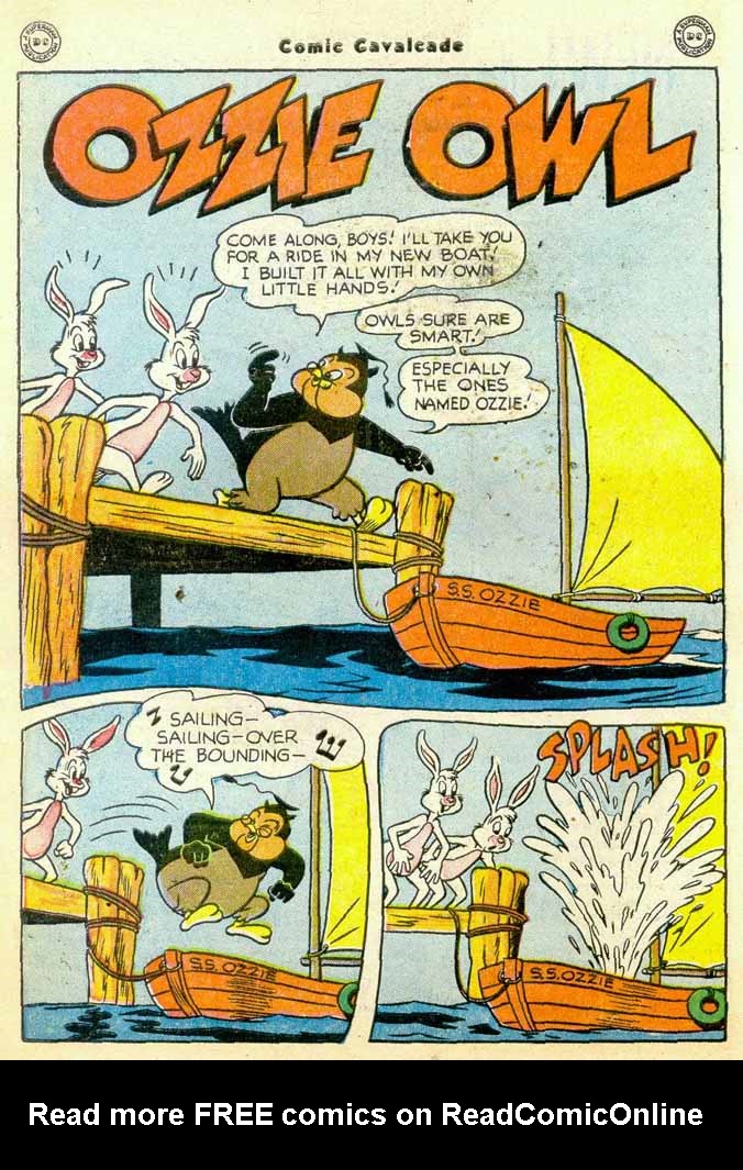 Read online Comic Cavalcade comic -  Issue #35 - 44