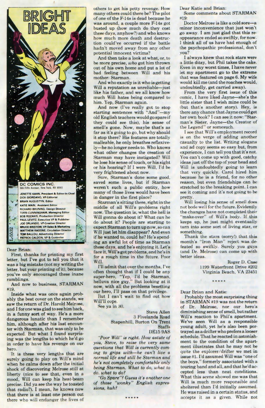 Read online Starman (1988) comic -  Issue #22 - 24