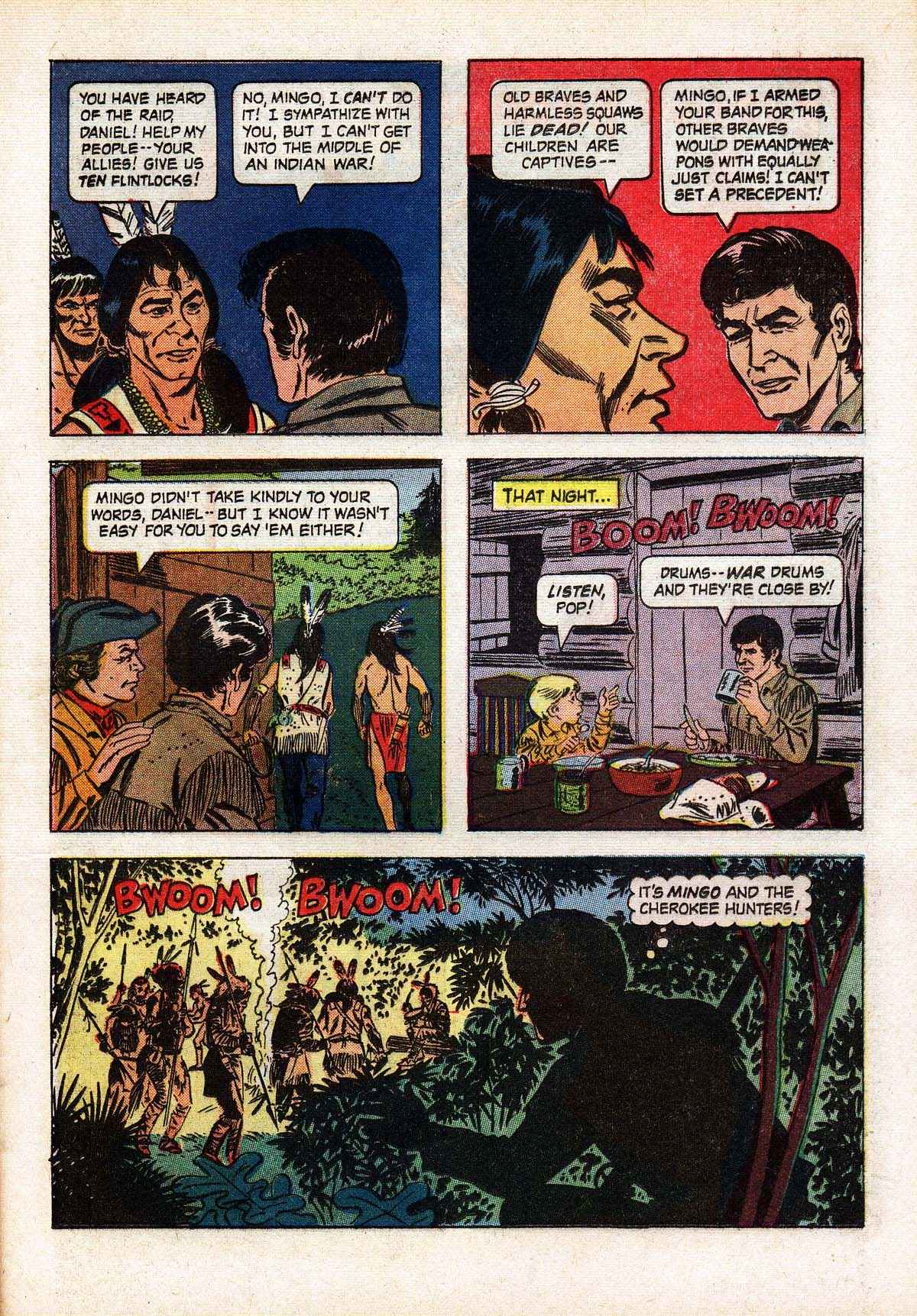 Read online Daniel Boone comic -  Issue #5 - 25
