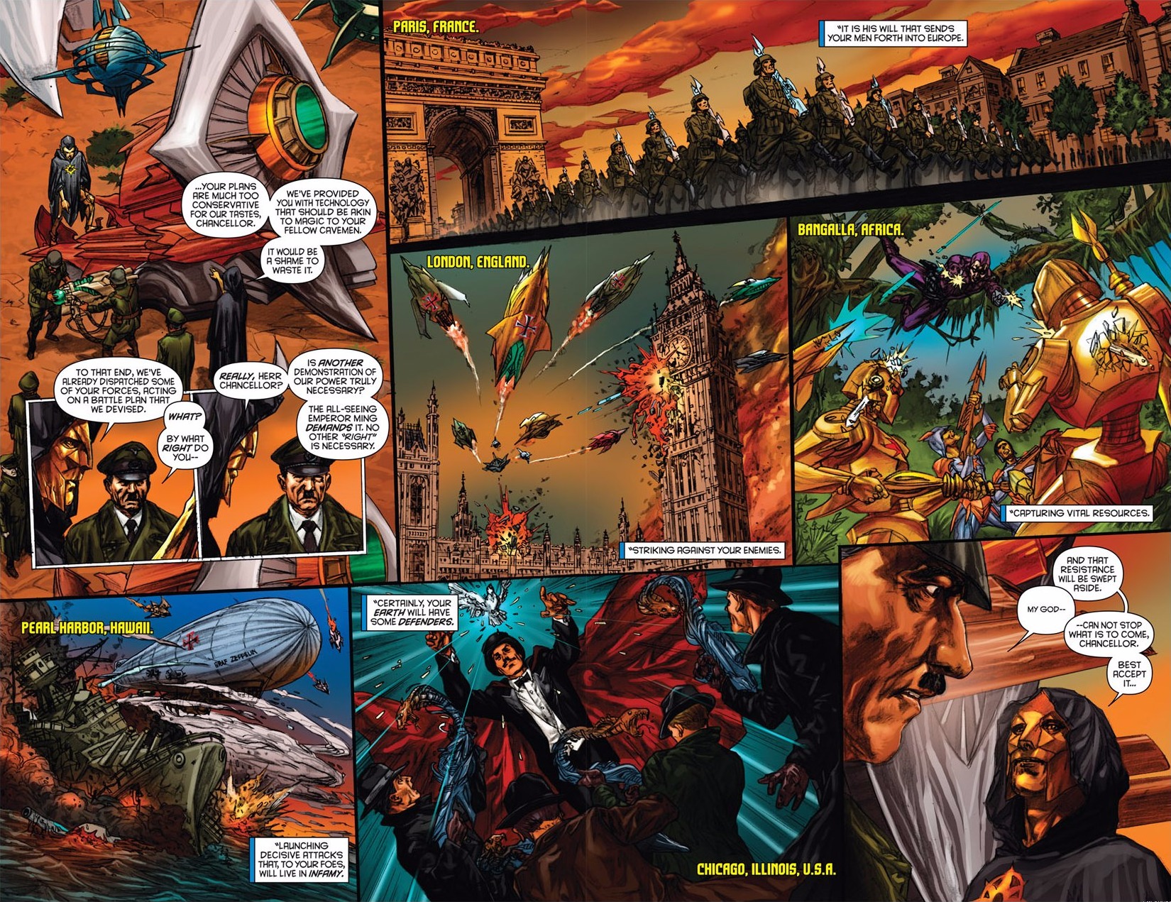 Read online Flash Gordon: Zeitgeist comic -  Issue # TPB - 99