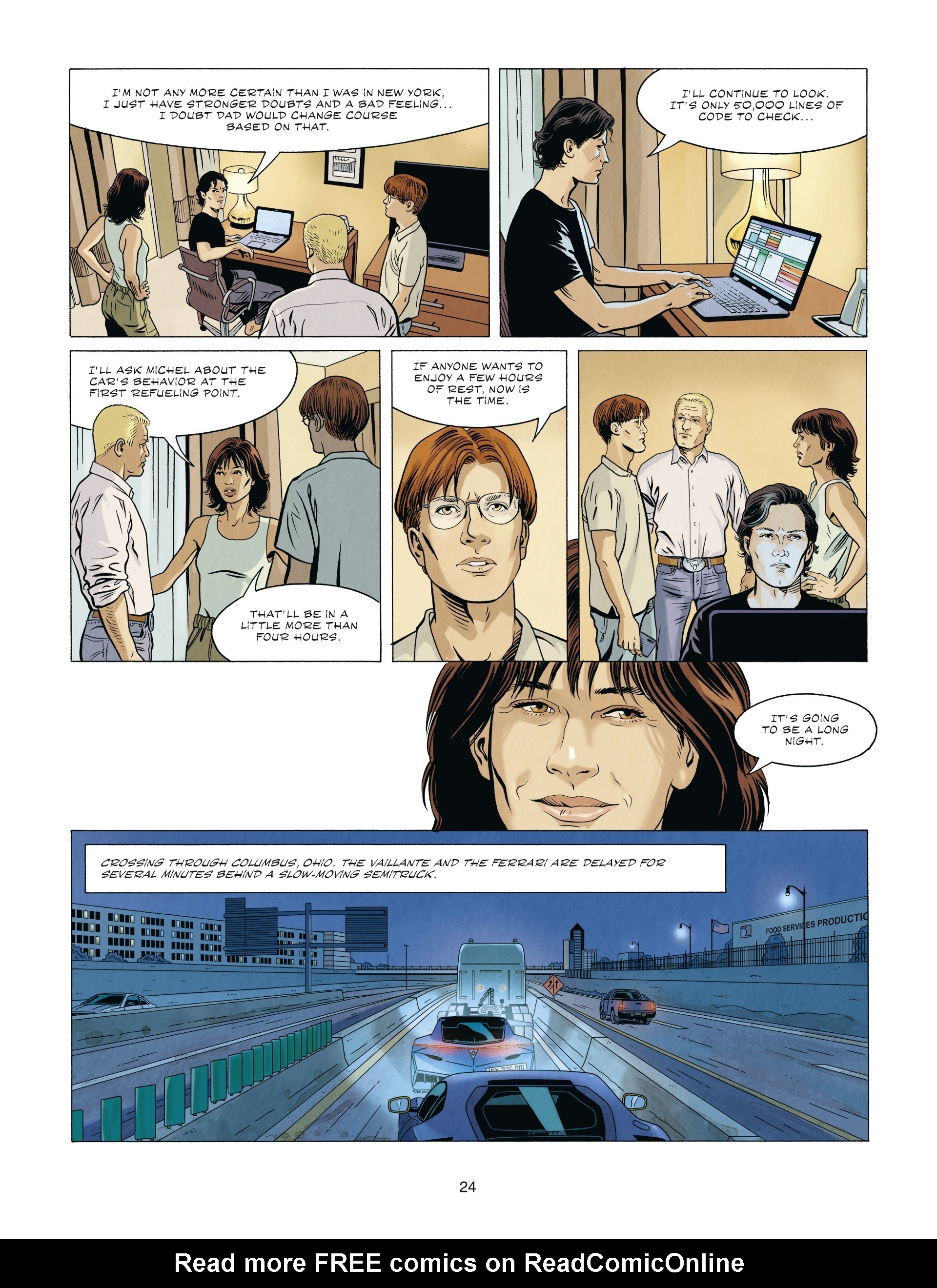 Read online Michel Vaillant comic -  Issue #11 - 24