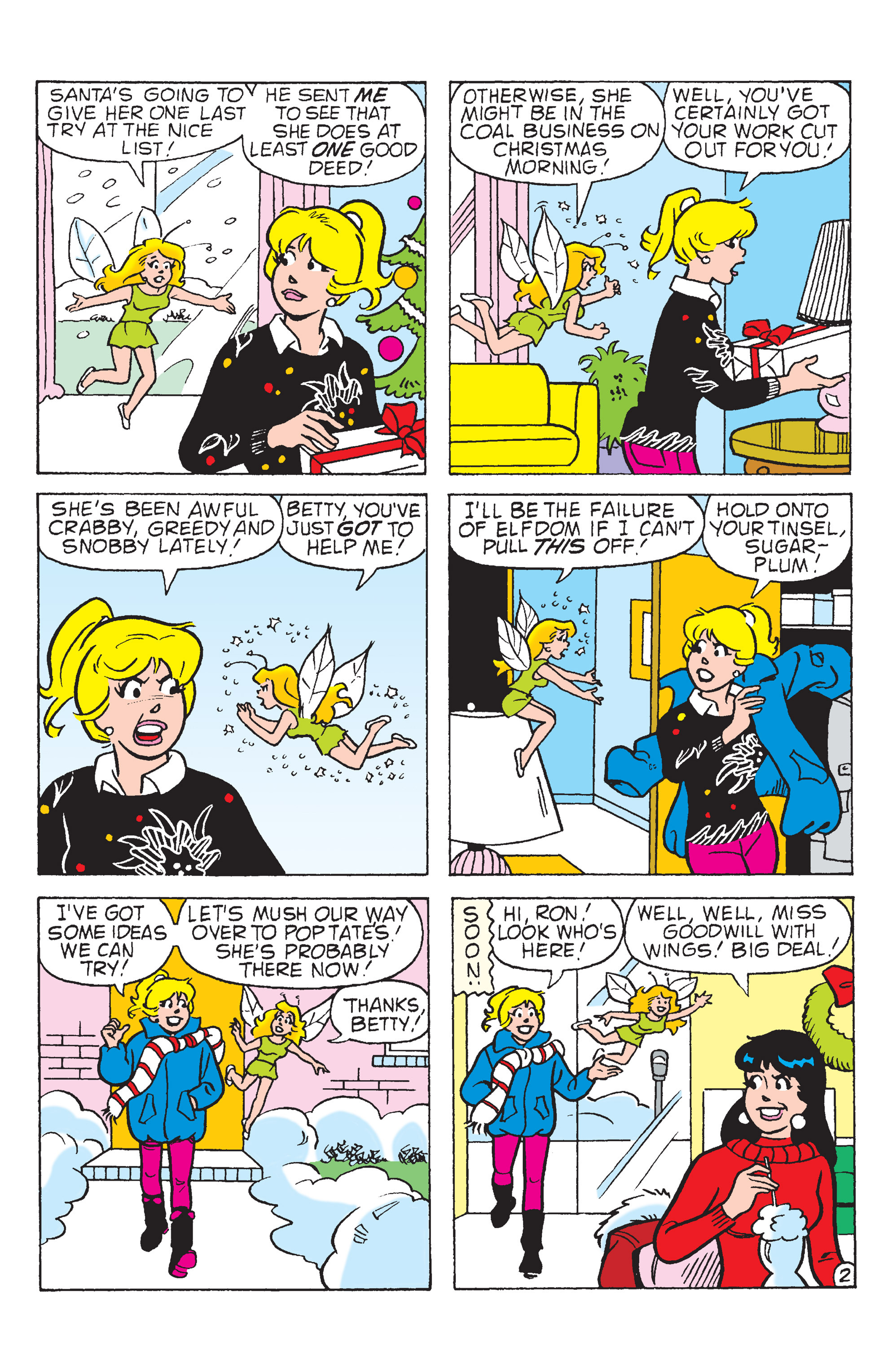 Read online Betty and Veronica: Under the Mistletoe comic -  Issue # TPB - 40