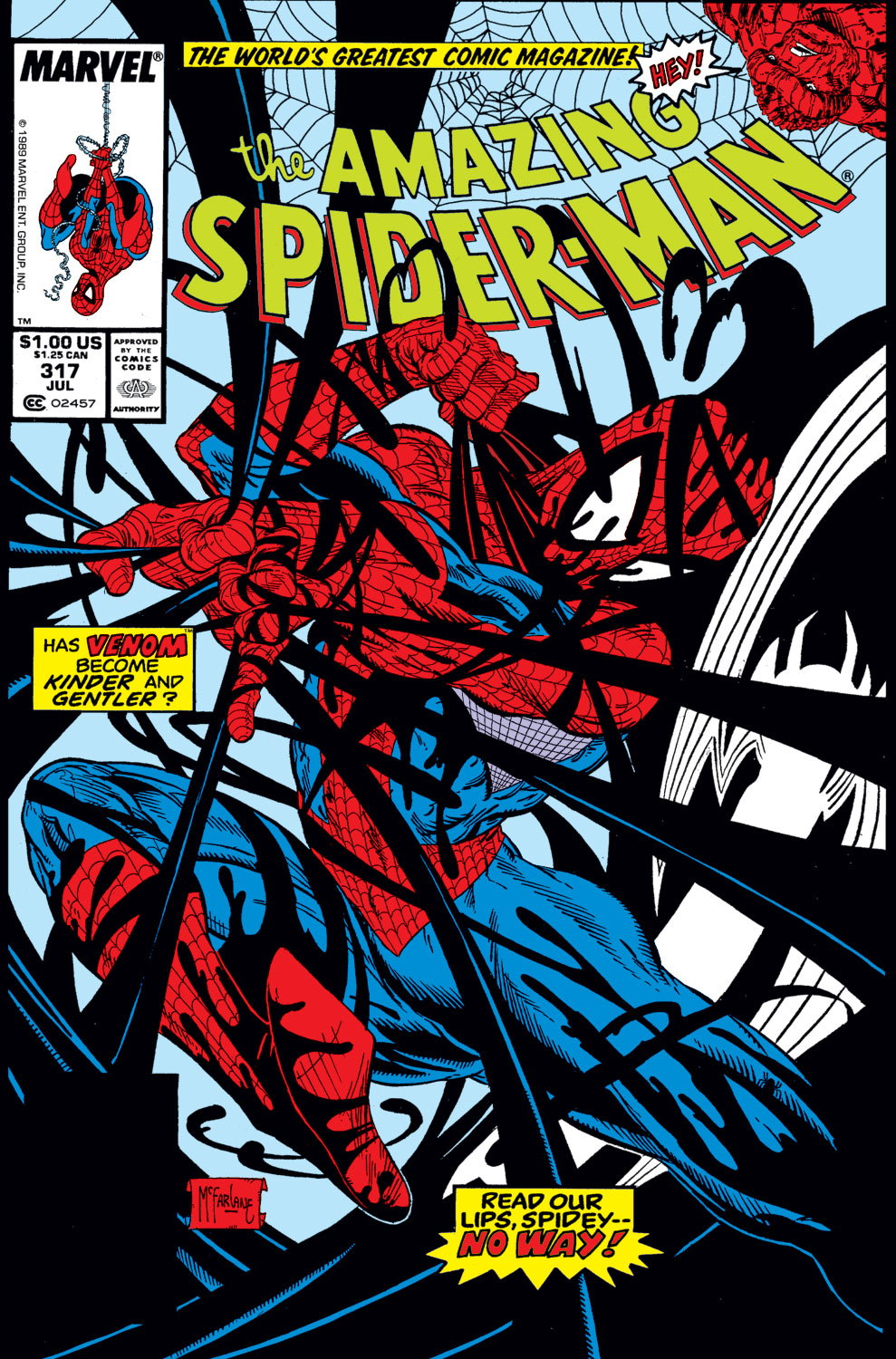 Read online The Amazing Spider-Man (1963) comic -  Issue #317 - 1