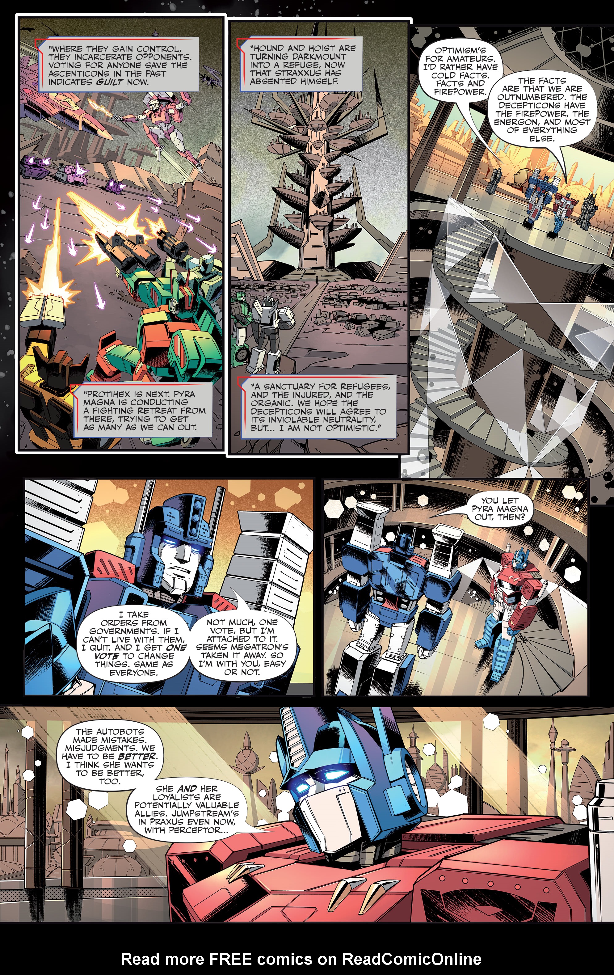 Read online Transformers (2019) comic -  Issue #31 - 7