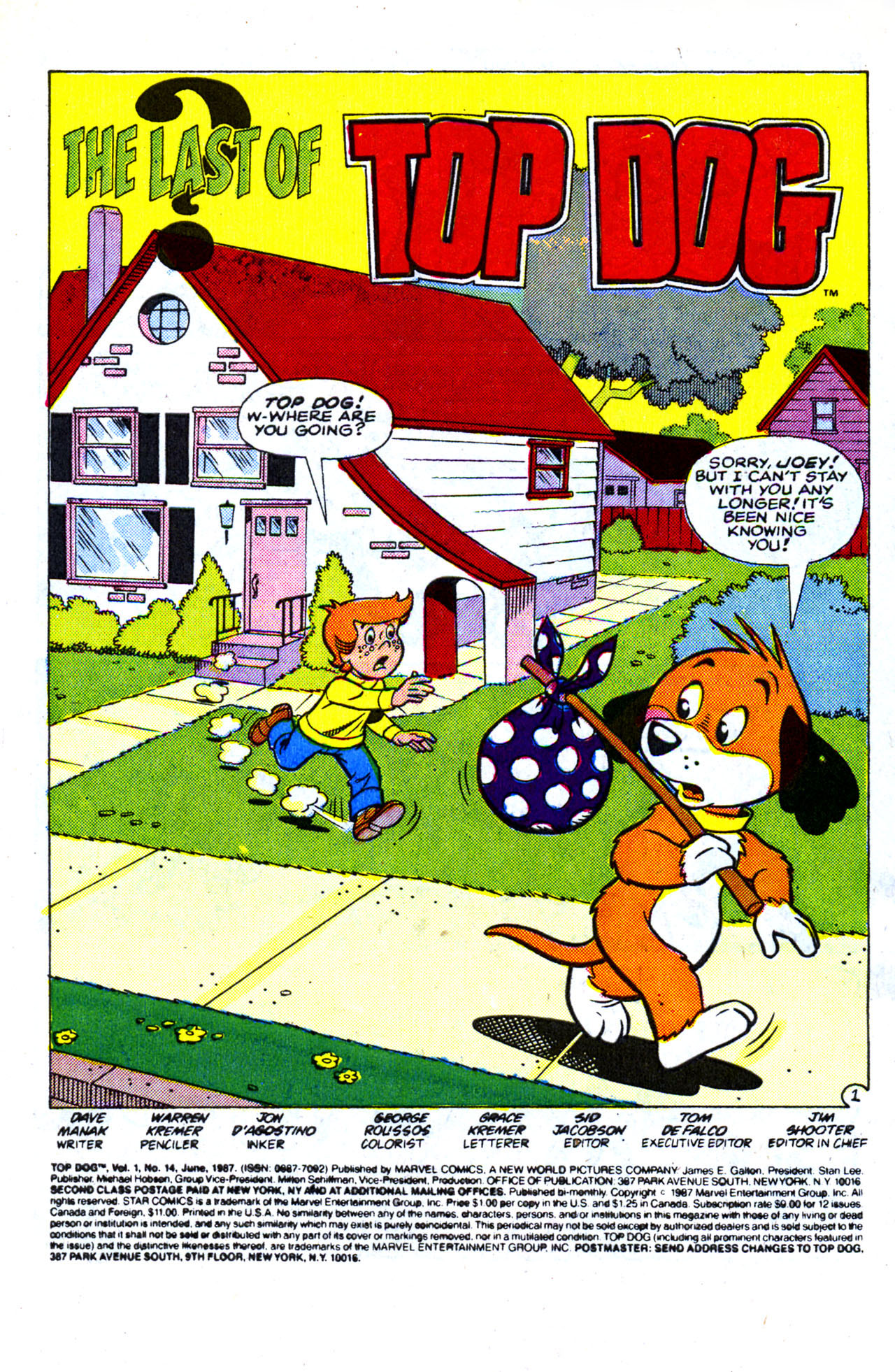 Read online Top Dog comic -  Issue #14 - 3