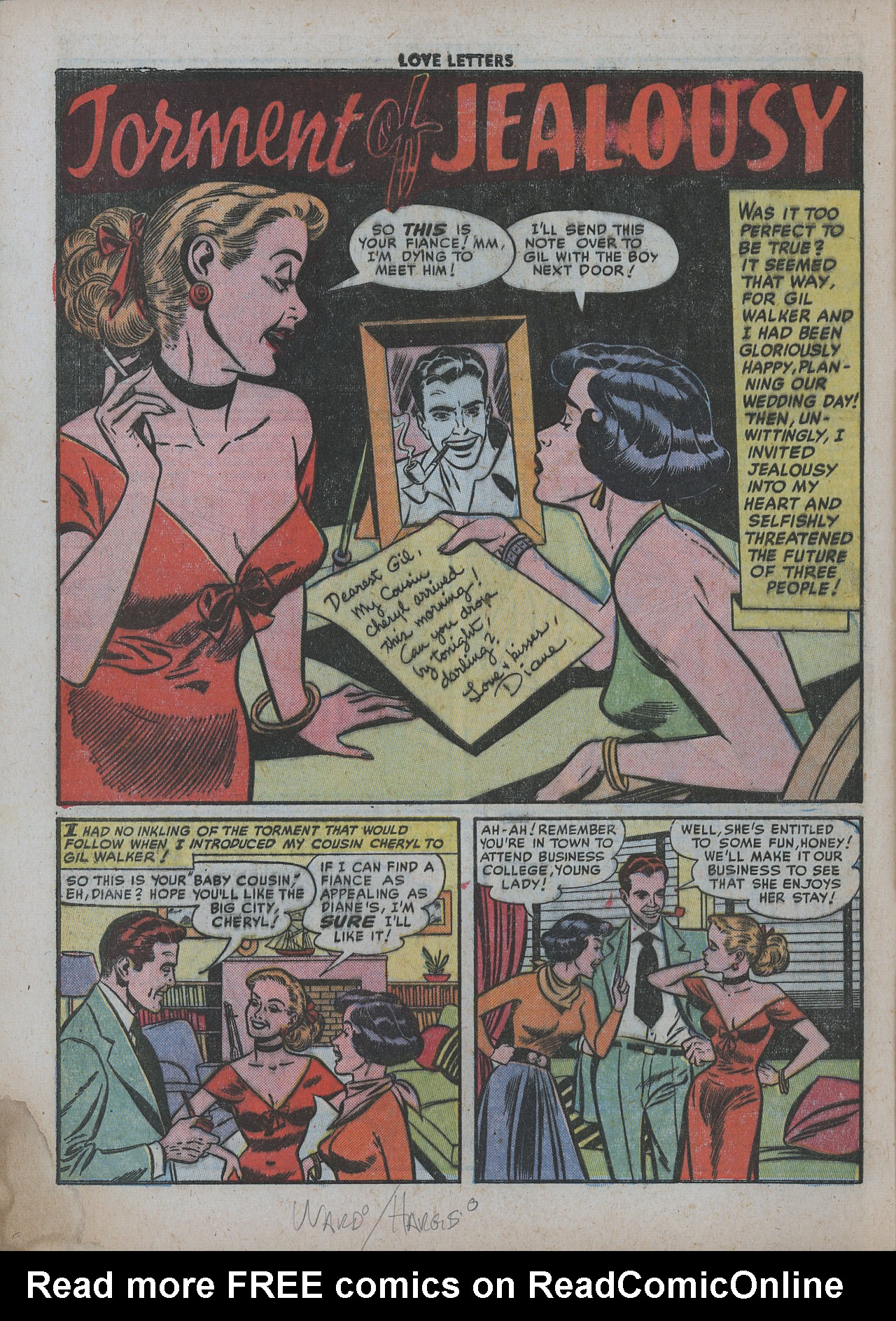 Read online Love Letters comic -  Issue #19 - 12