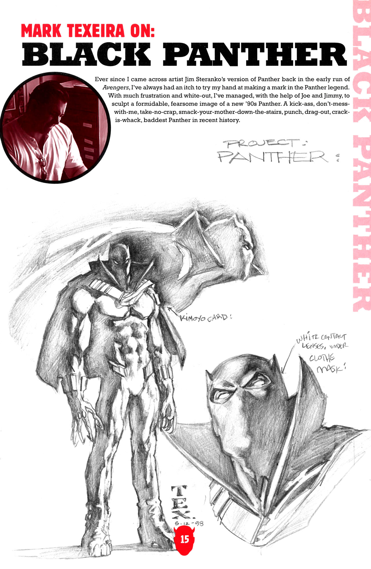 Read online Marvel Knights Sketchbook comic -  Issue # Full - 17