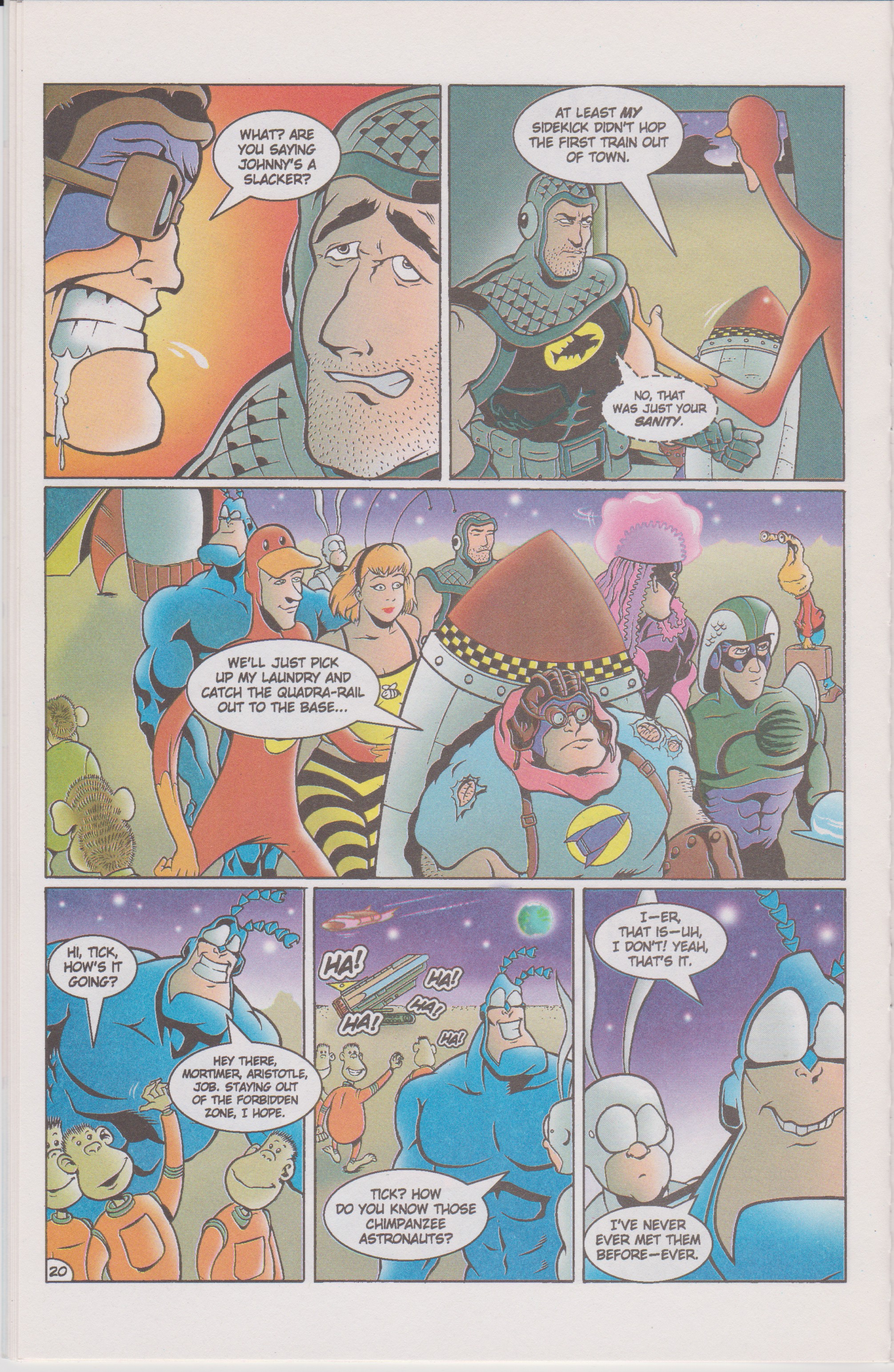 Read online The Tick Color comic -  Issue #2 - 22