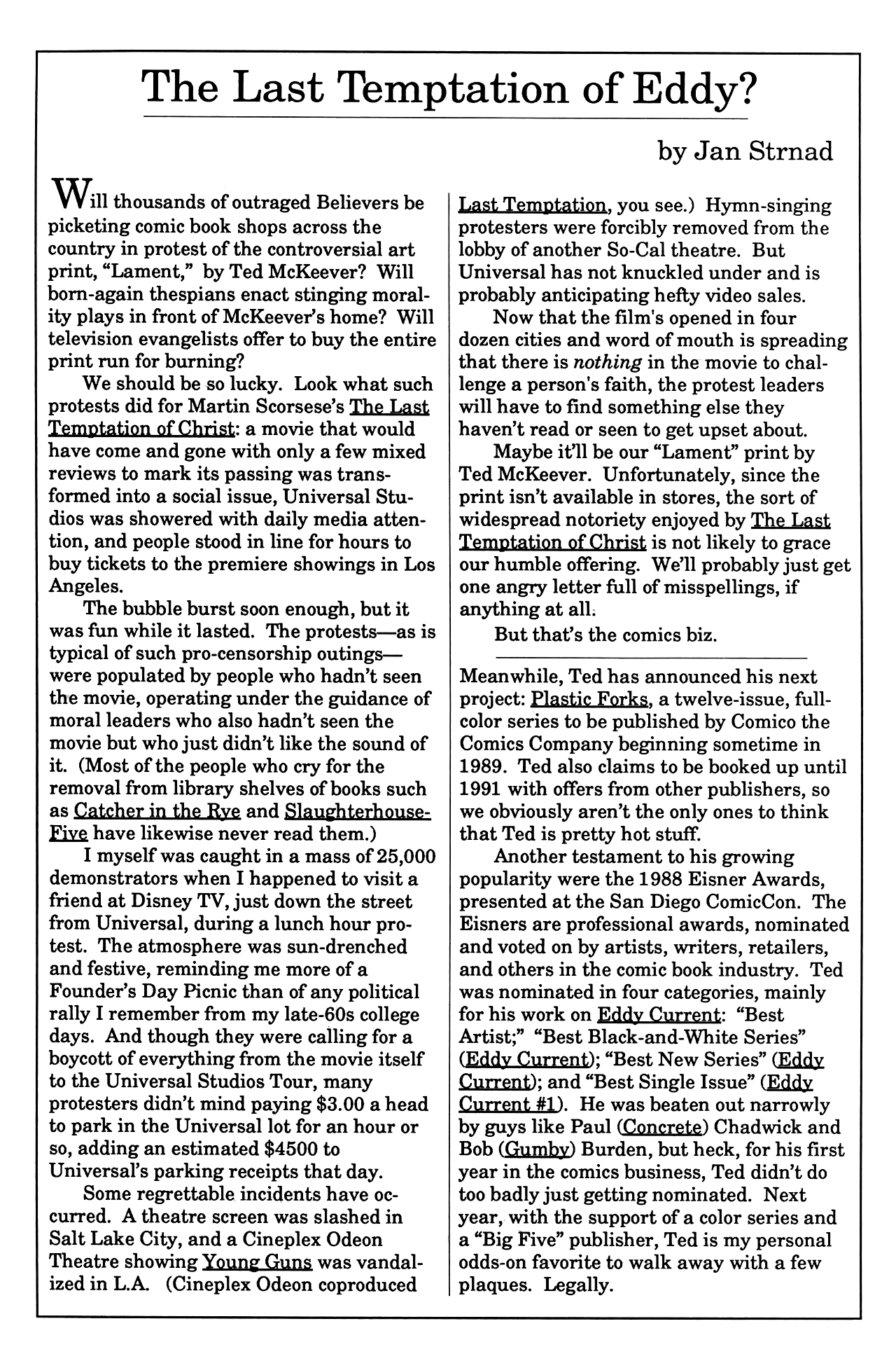 Read online Eddy Current comic -  Issue #10 - 33