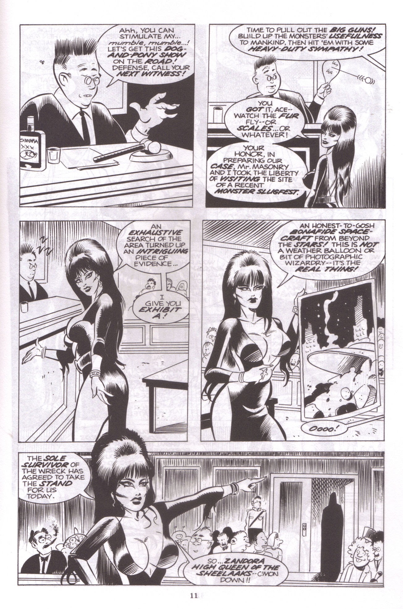 Read online Elvira, Mistress of the Dark comic -  Issue #29 - 13