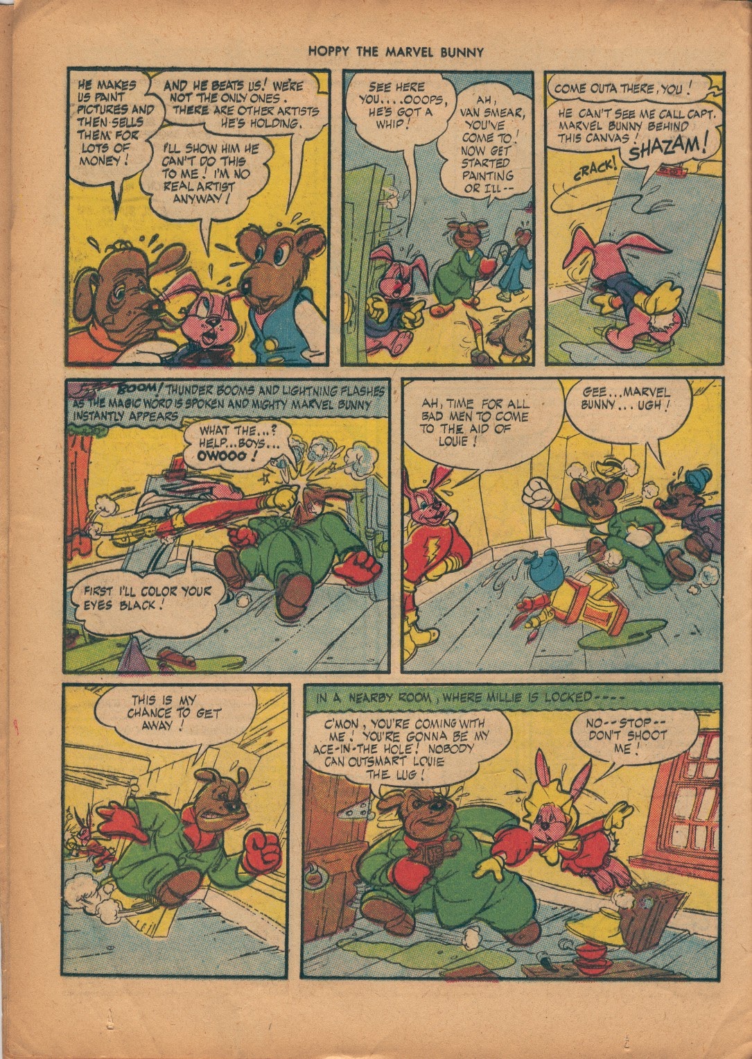 Read online Hoppy The Marvel Bunny comic -  Issue #1 - 10