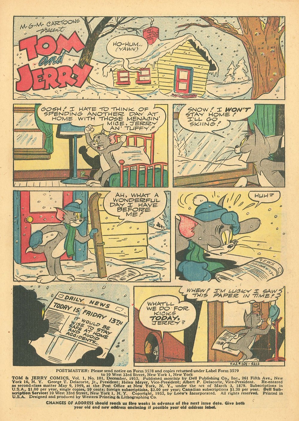 Read online Tom & Jerry Comics comic -  Issue #101 - 3