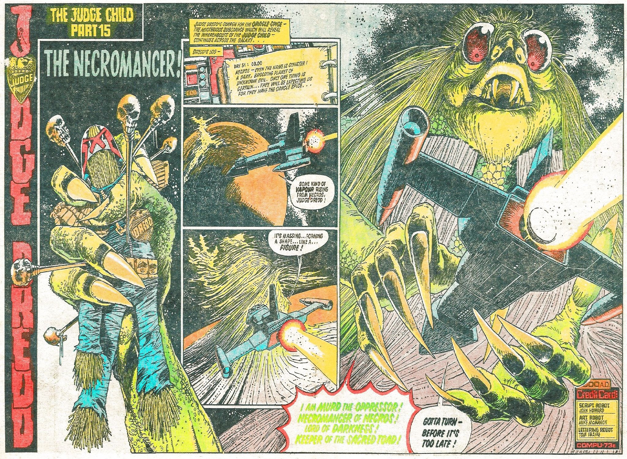 Read online Judge Dredd Epics comic -  Issue # TPB The Judge Child Quest - 73