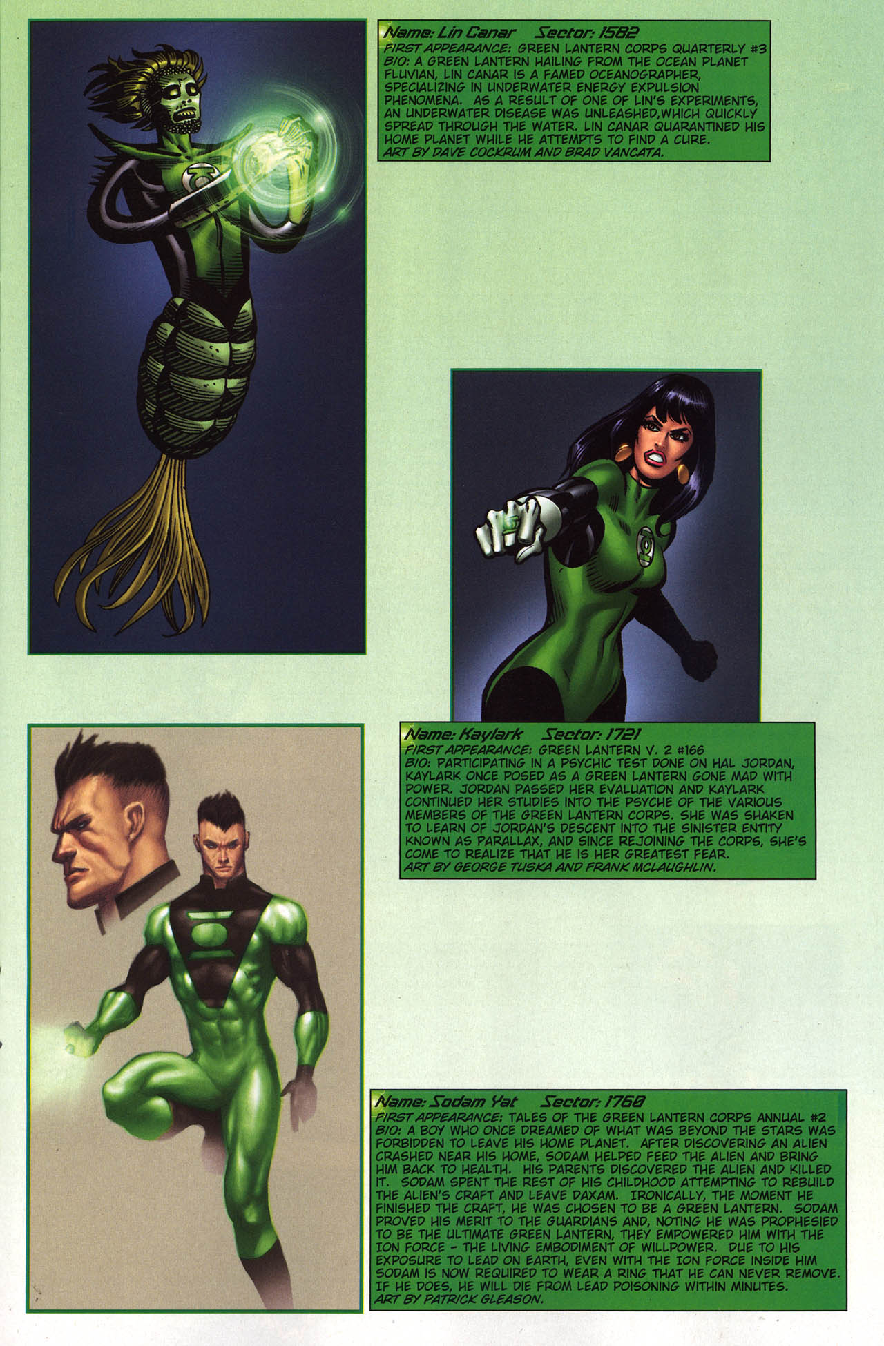 Read online Green Lantern/Sinestro Corps Secret Files comic -  Issue # Full - 28