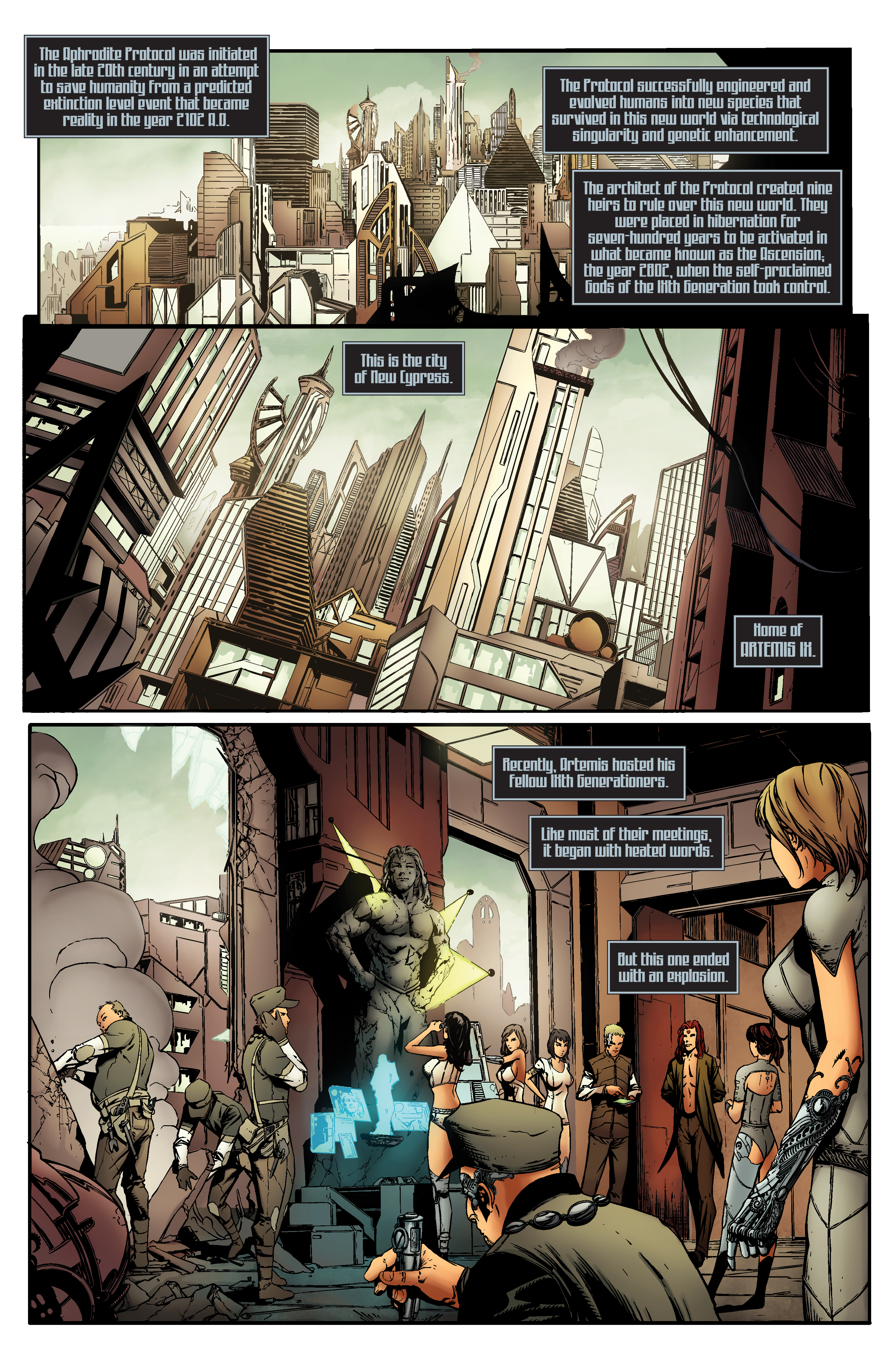 Read online Artemis IX comic -  Issue # Full - 4