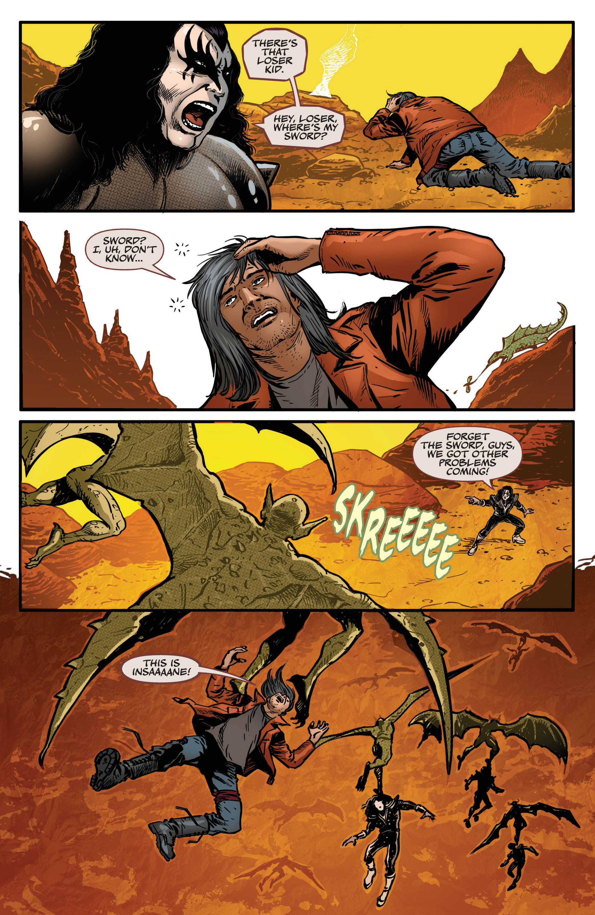 Read online KISS: The End comic -  Issue #5 - 8