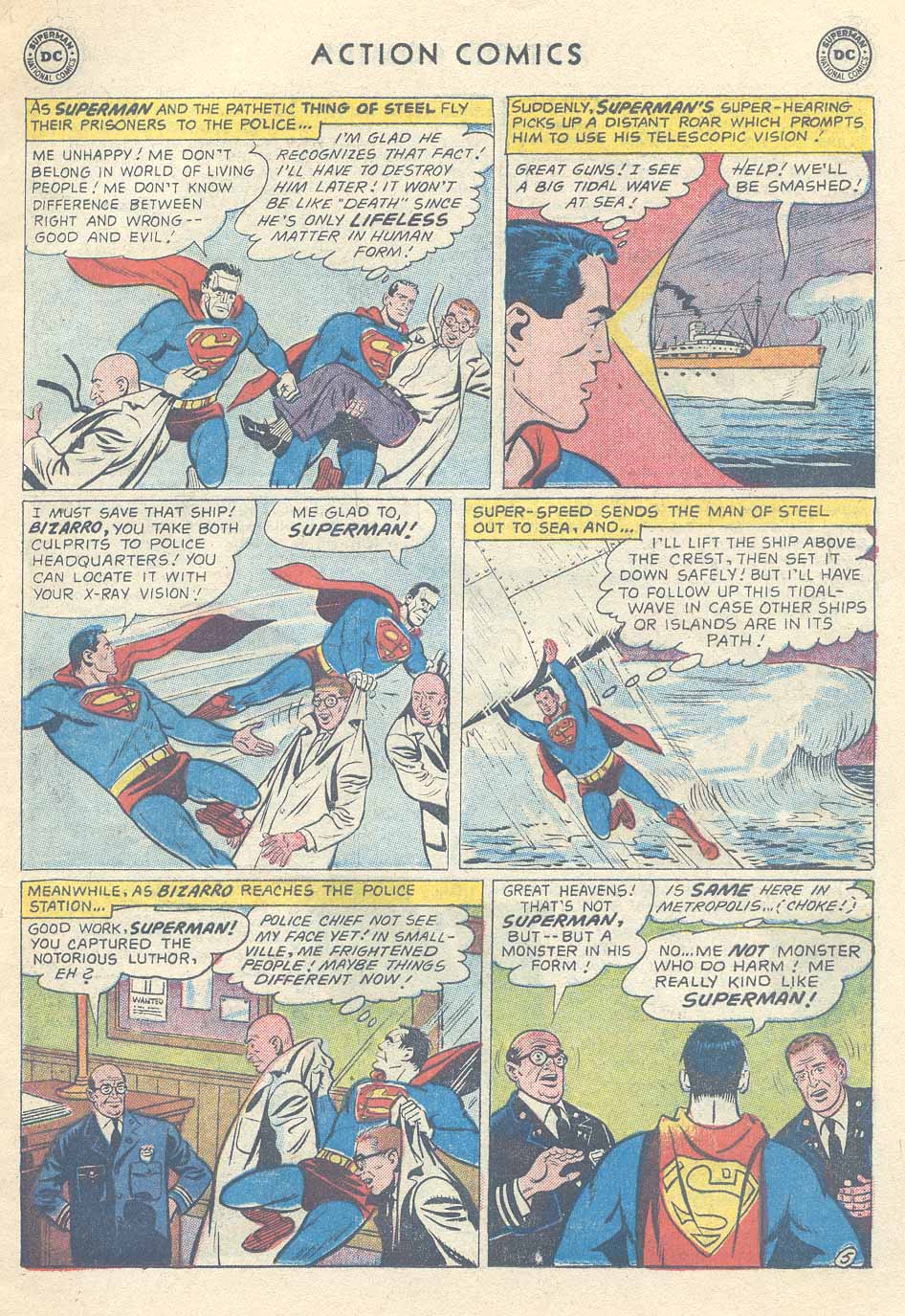 Read online Action Comics (1938) comic -  Issue #254 - 7