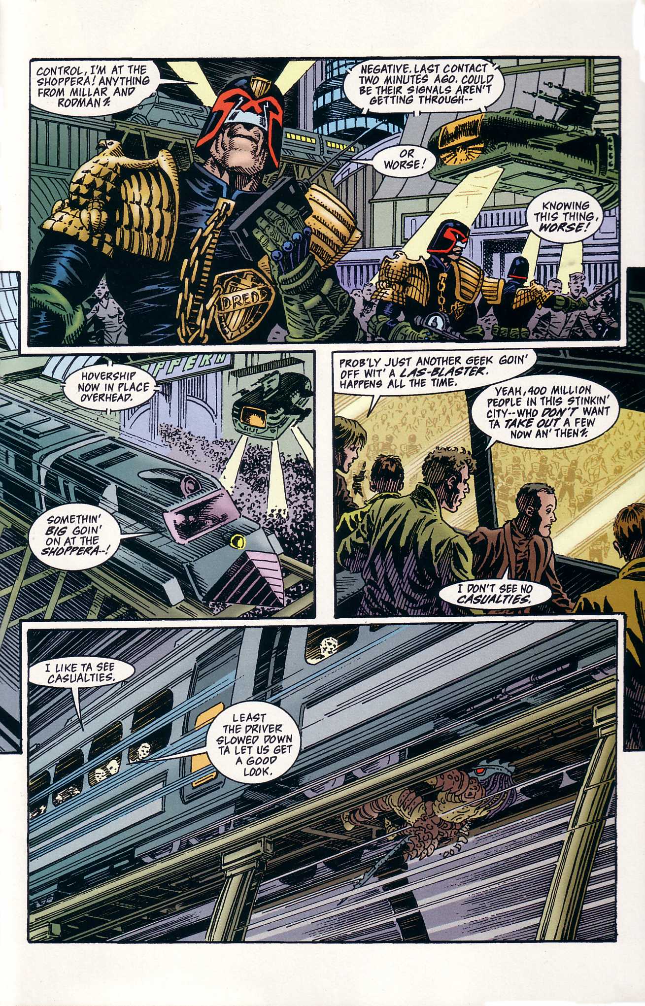 Read online Predator Versus Judge Dredd comic -  Issue #2 - 15