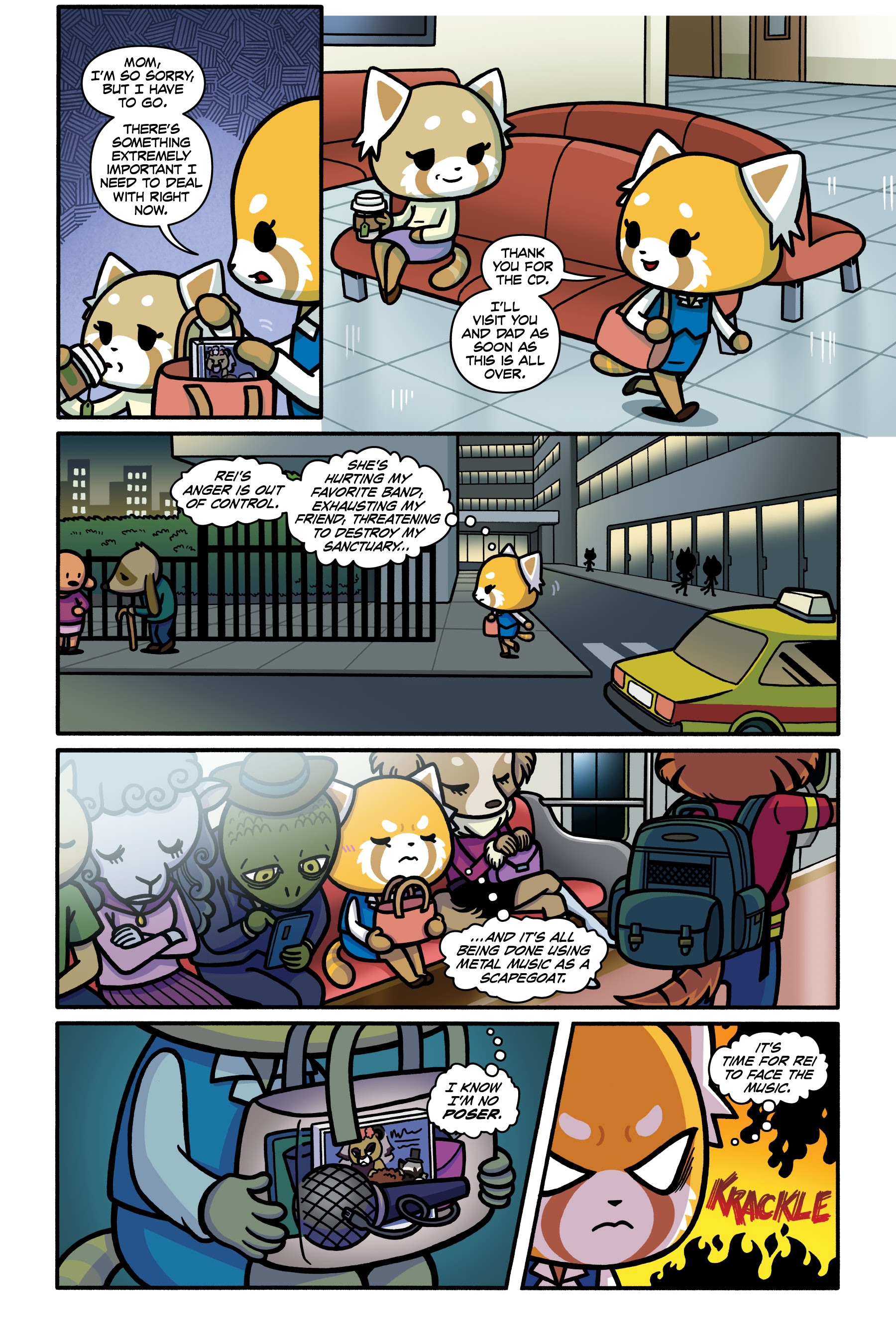 Read online Aggretsuko: Little Rei of Sunshine comic -  Issue # TPB - 59