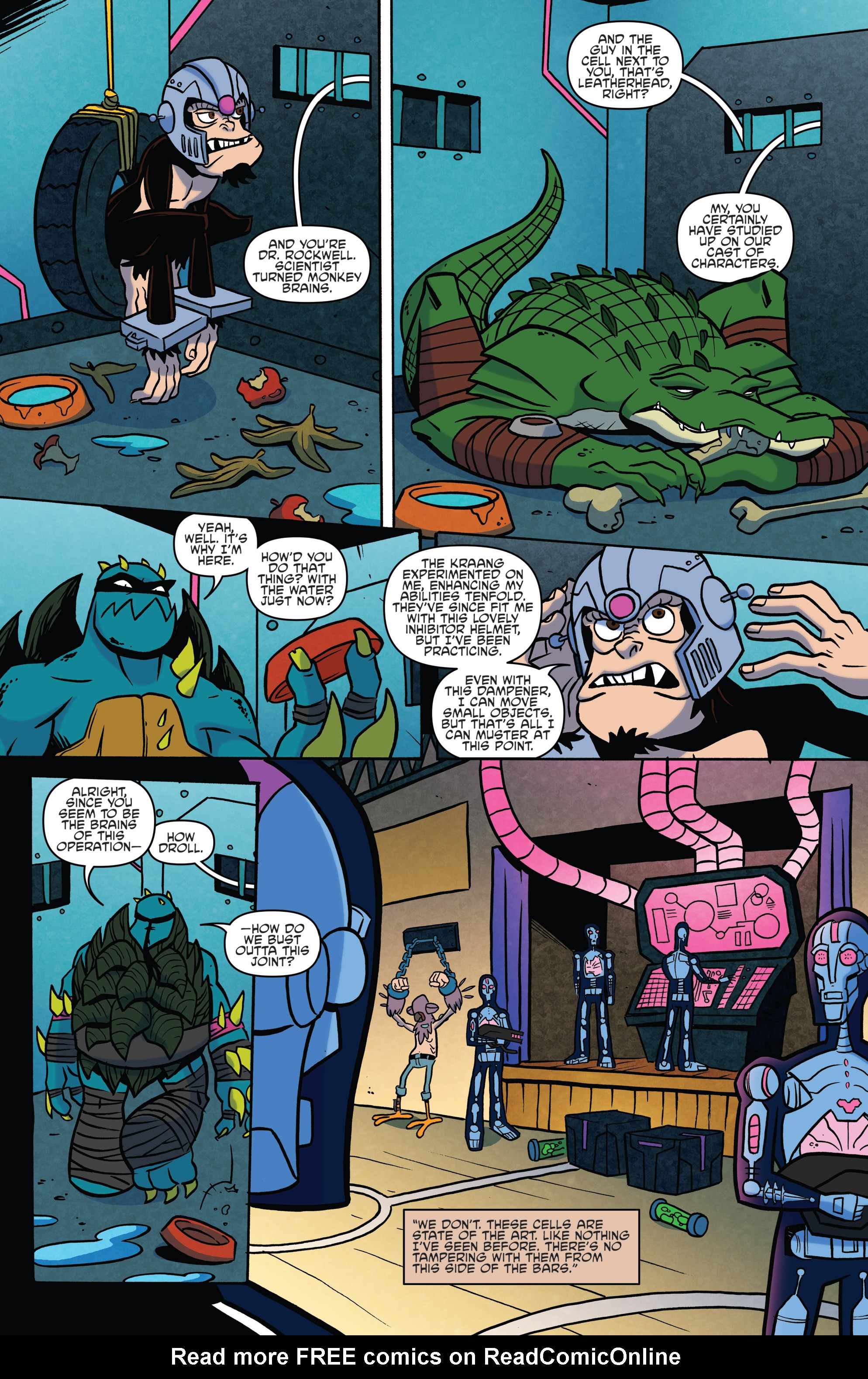 Read online Teenage Mutant Ninja Turtles Amazing Adventures comic -  Issue #4 - 7