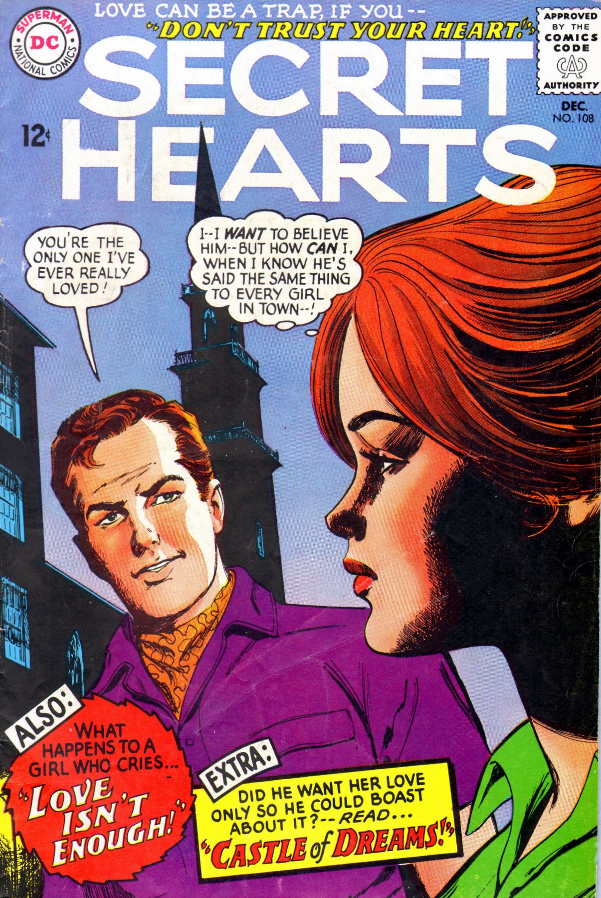 Read online Secret Hearts comic -  Issue #108 - 1