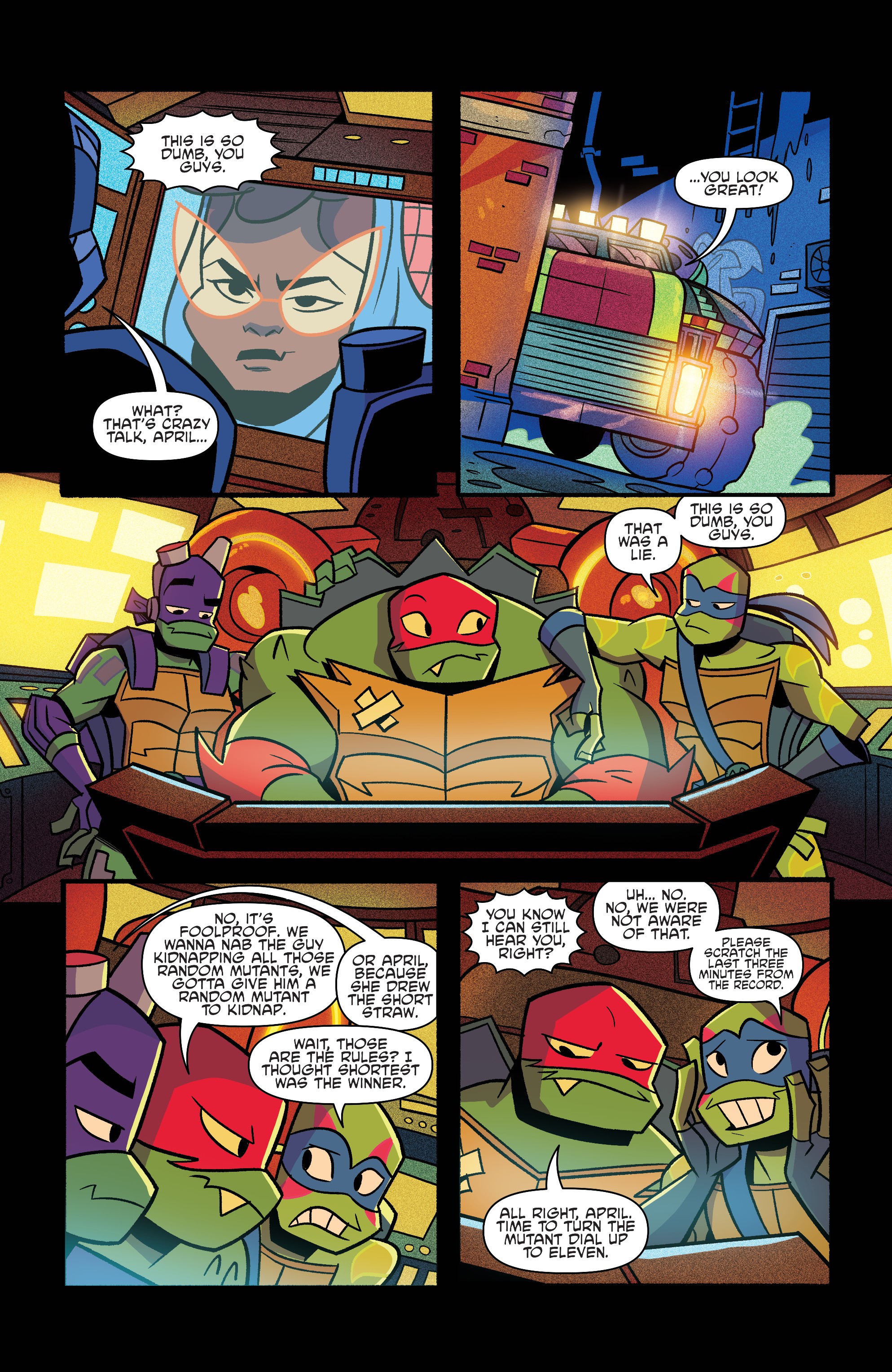 Read online Rise of the Teenage Mutant Ninja Turtles comic -  Issue #4 - 3