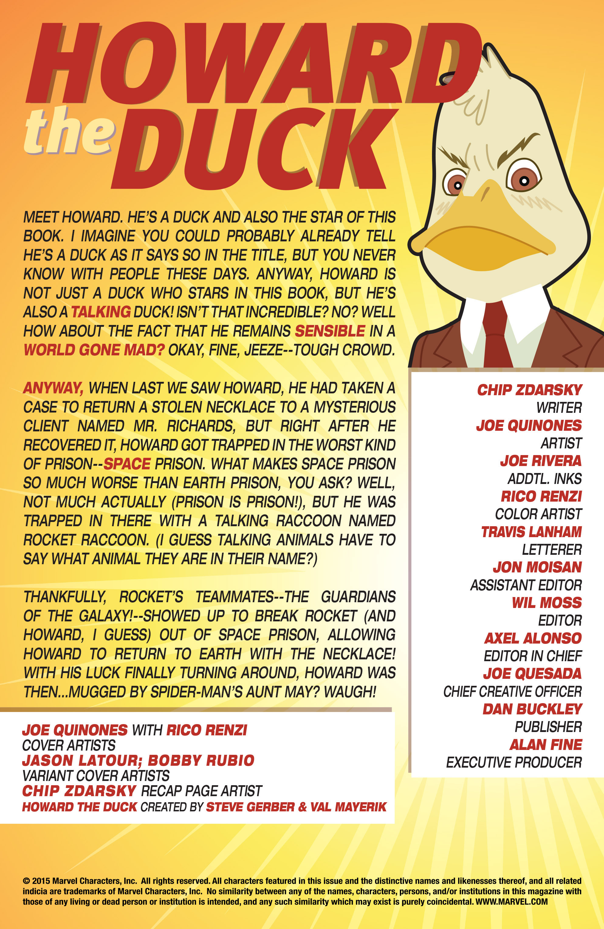 Read online Howard the Duck (2015) comic -  Issue #3 - 2