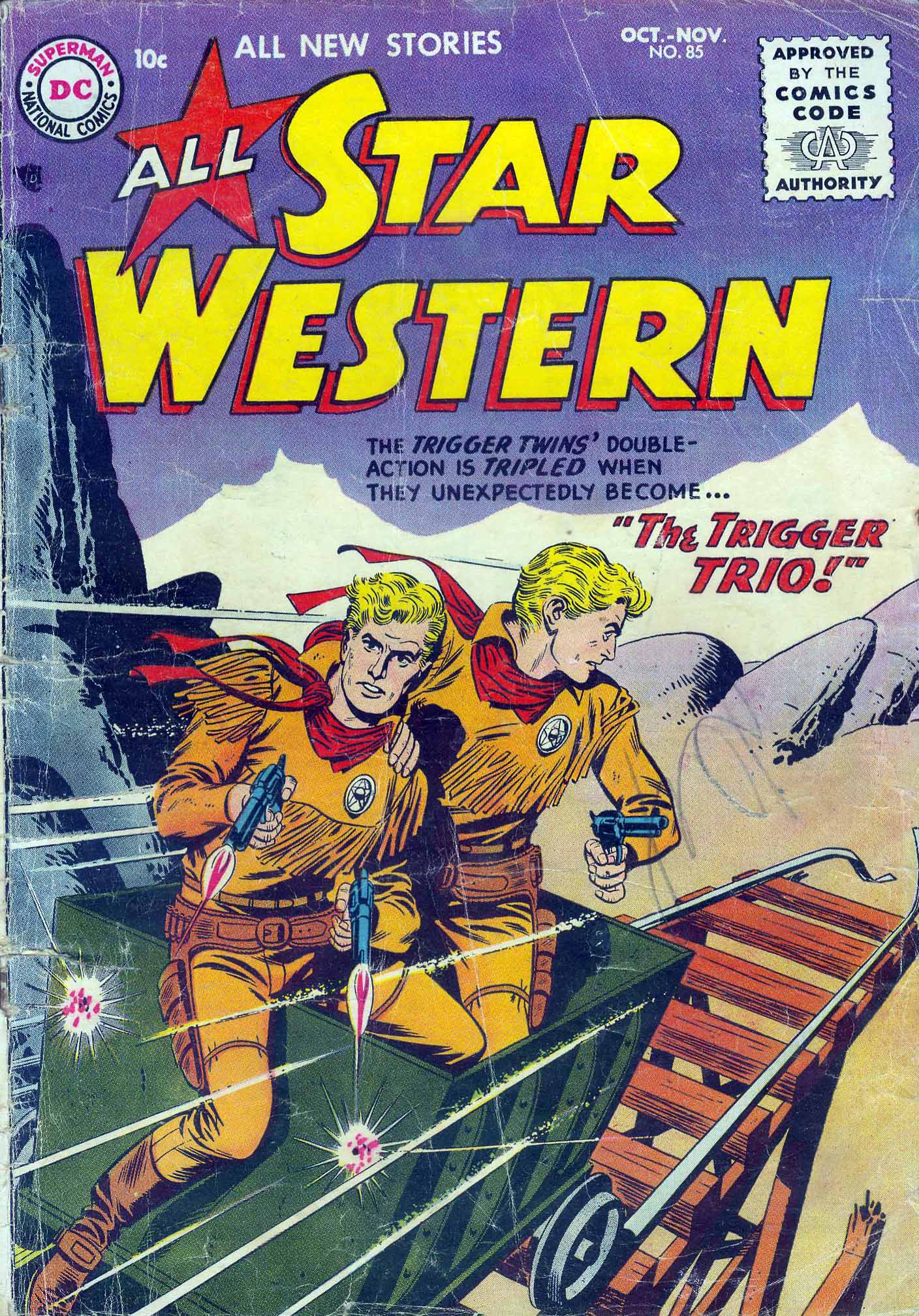 Read online All-Star Western (1951) comic -  Issue #85 - 1