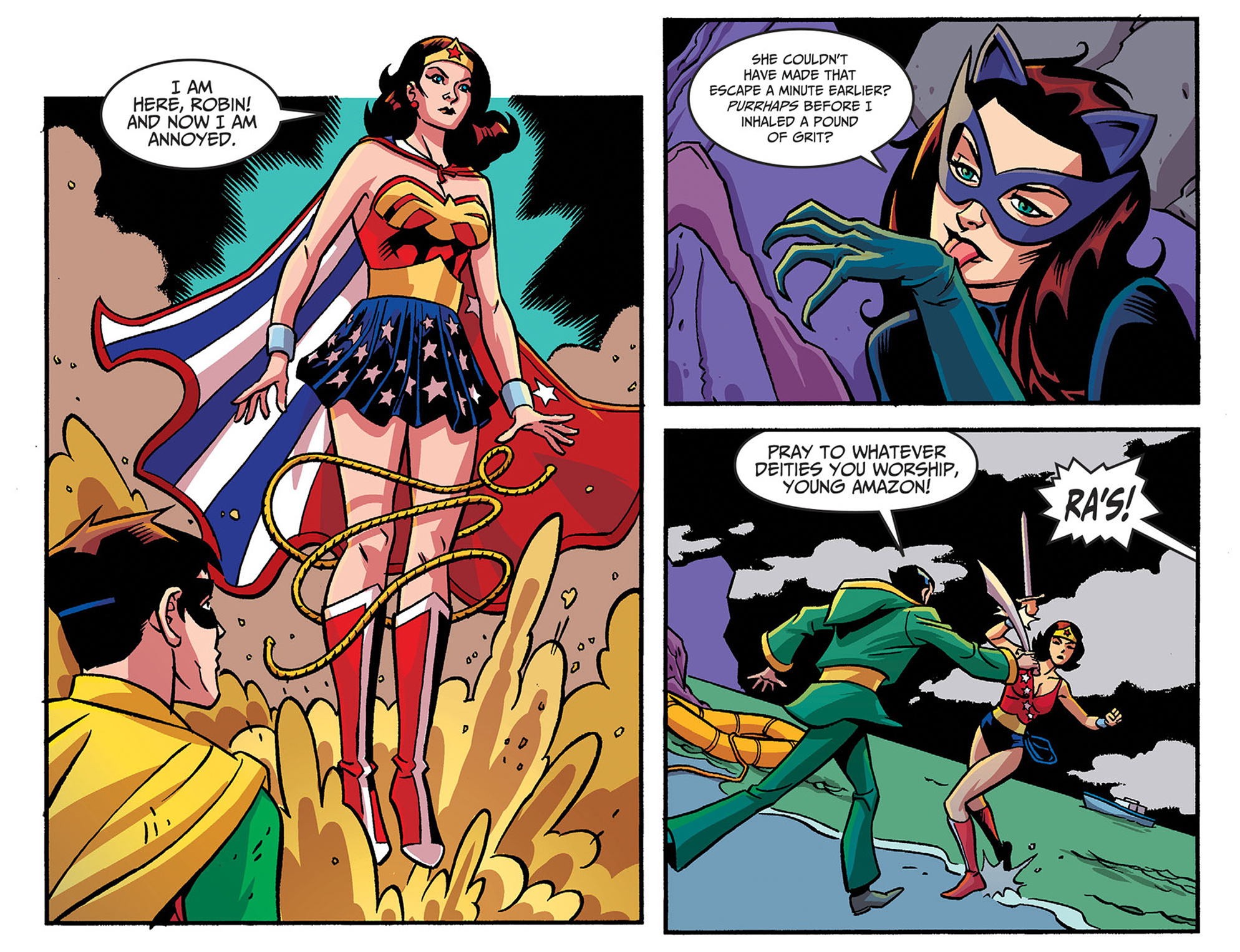 Read online Batman '66 Meets Wonder Woman '77 comic -  Issue #8 - 9
