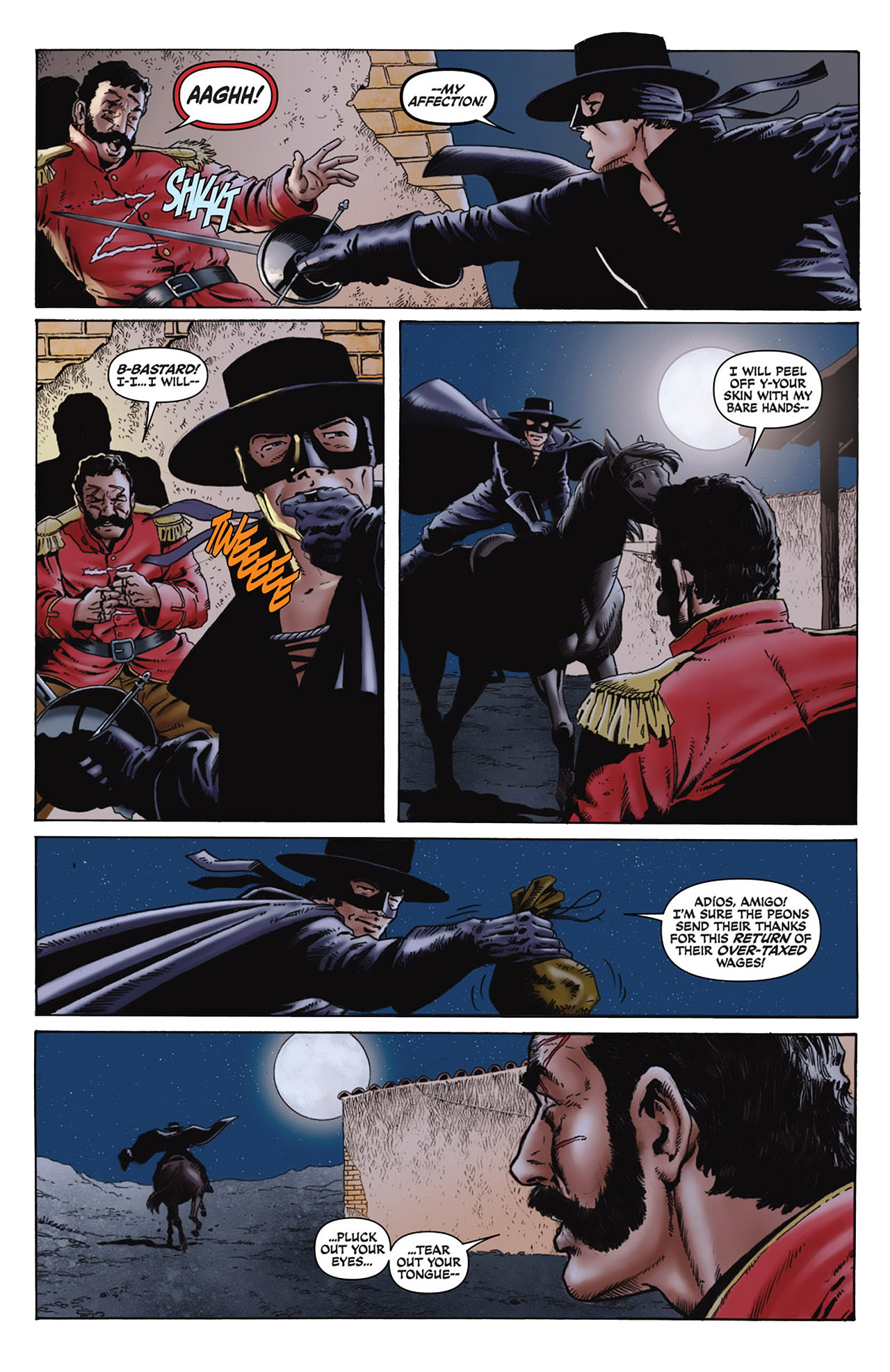 Read online Zorro Rides Again comic -  Issue #1 - 5