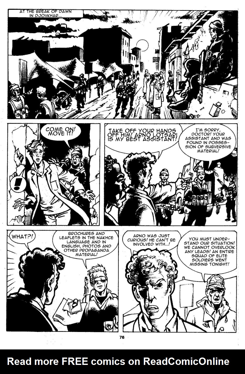 Read online Dampyr (2000) comic -  Issue #14 - 74